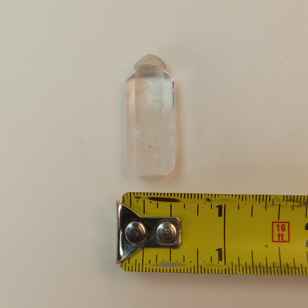 Mini Enhydro Quartz Tower with Visible Moving Bubble