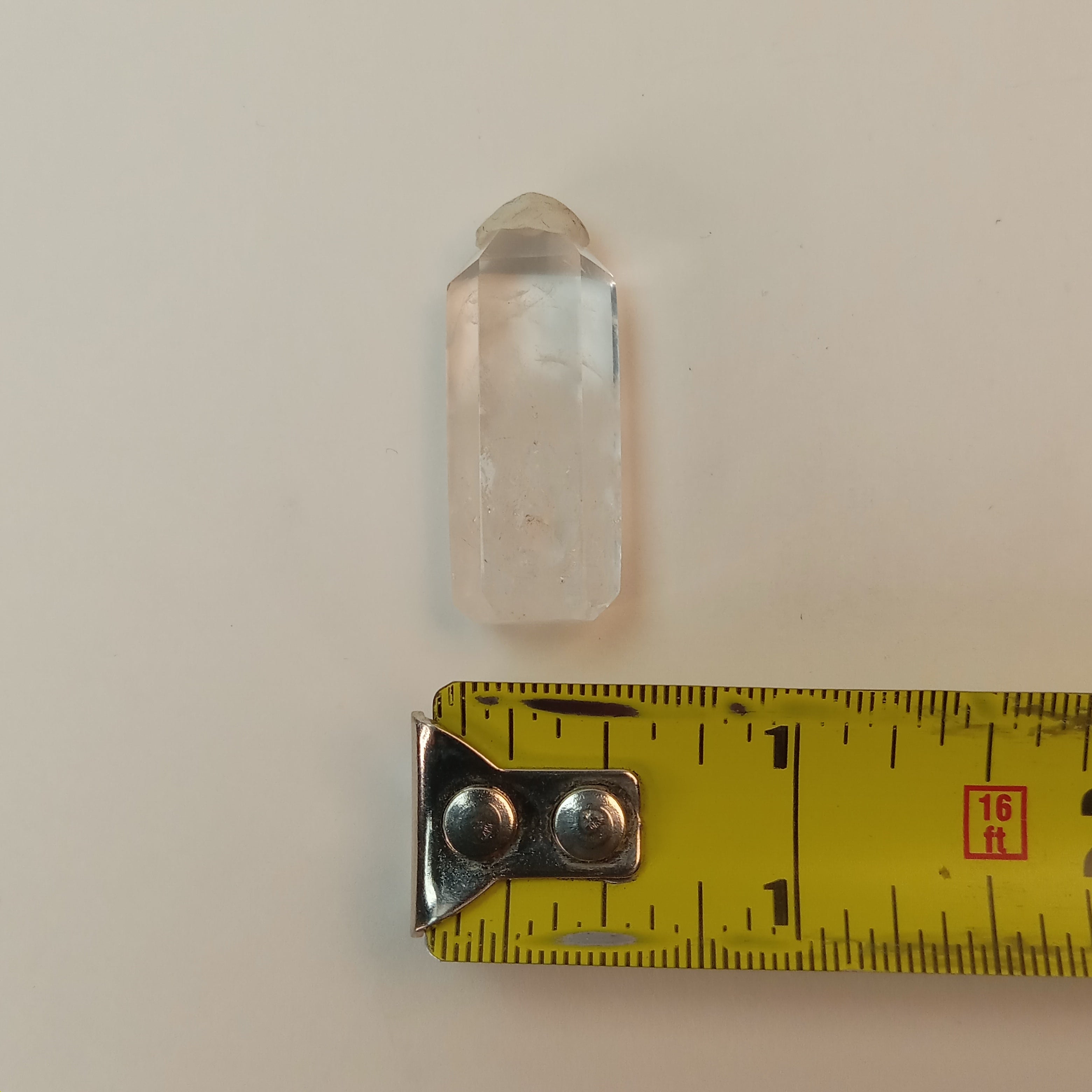 Mini Enhydro Quartz Tower with Visible Moving Bubble