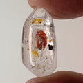 Petroleum Enhydro Quartz with Multiple Moving Inclusions and UV-Reactive Oil Chambers
