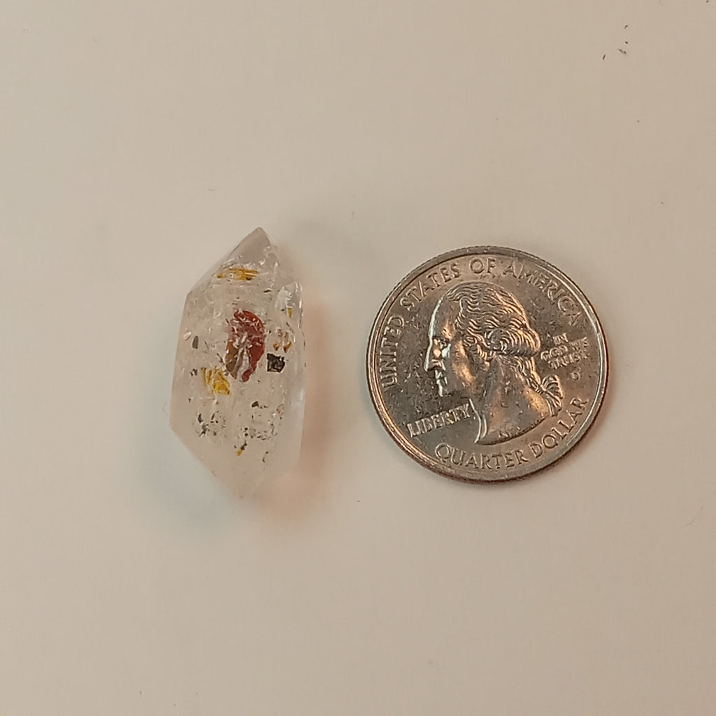 Petroleum Enhydro Quartz with Multiple Moving Inclusions and UV-Reactive Oil Chambers