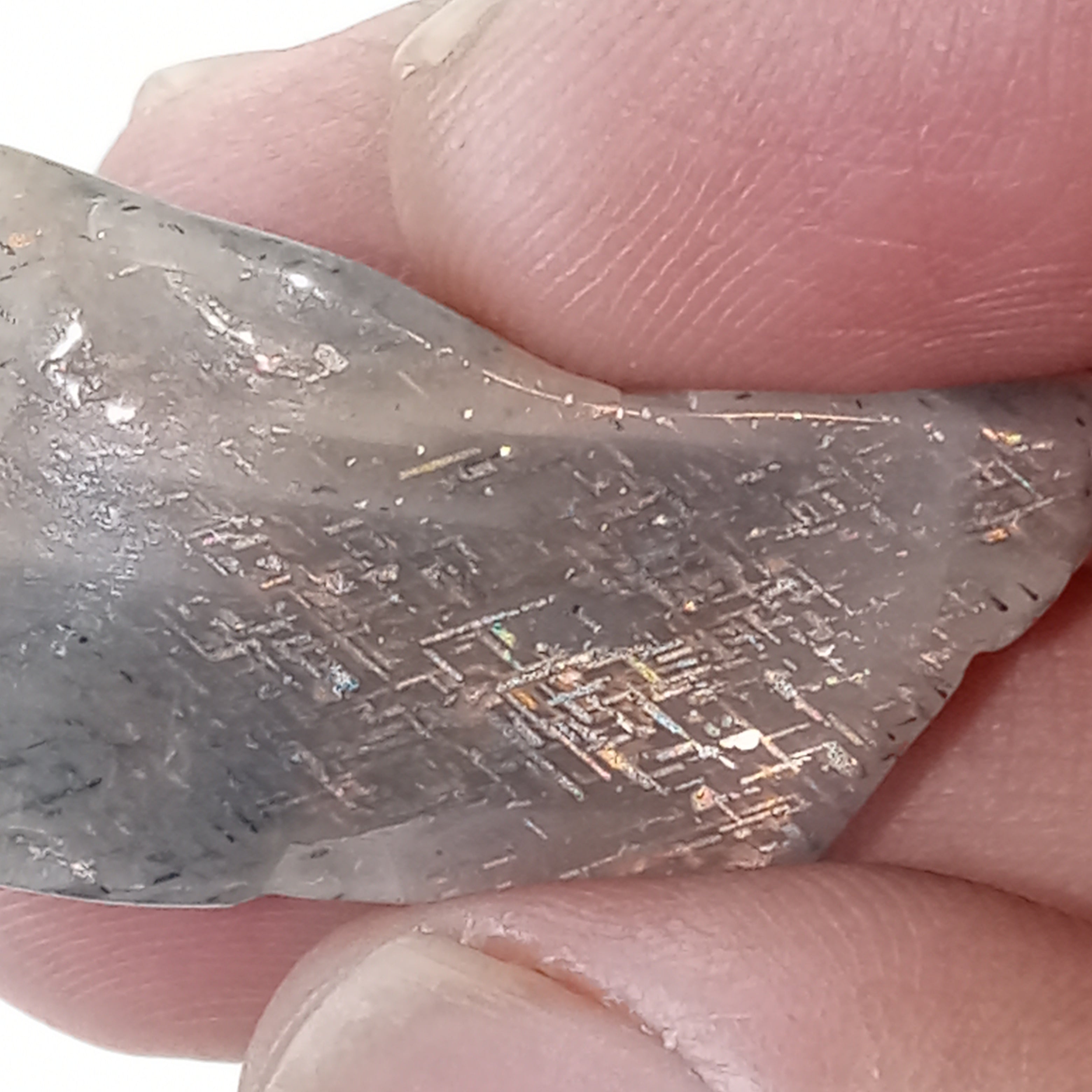 Rainbow Lattice Sunstone Polished Specimen | Tanzania | 10g