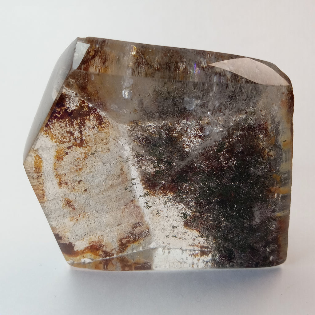 Garden Quartz Freeform with Scenic Landscape Inclusions