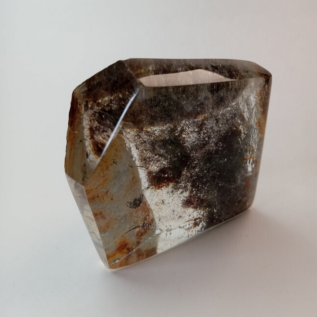Garden Quartz Freeform with Scenic Landscape Inclusions