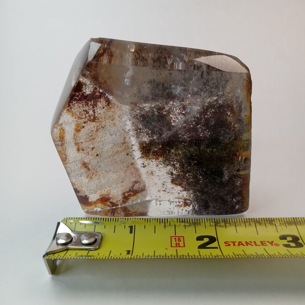 Garden Quartz Freeform with Scenic Landscape Inclusions