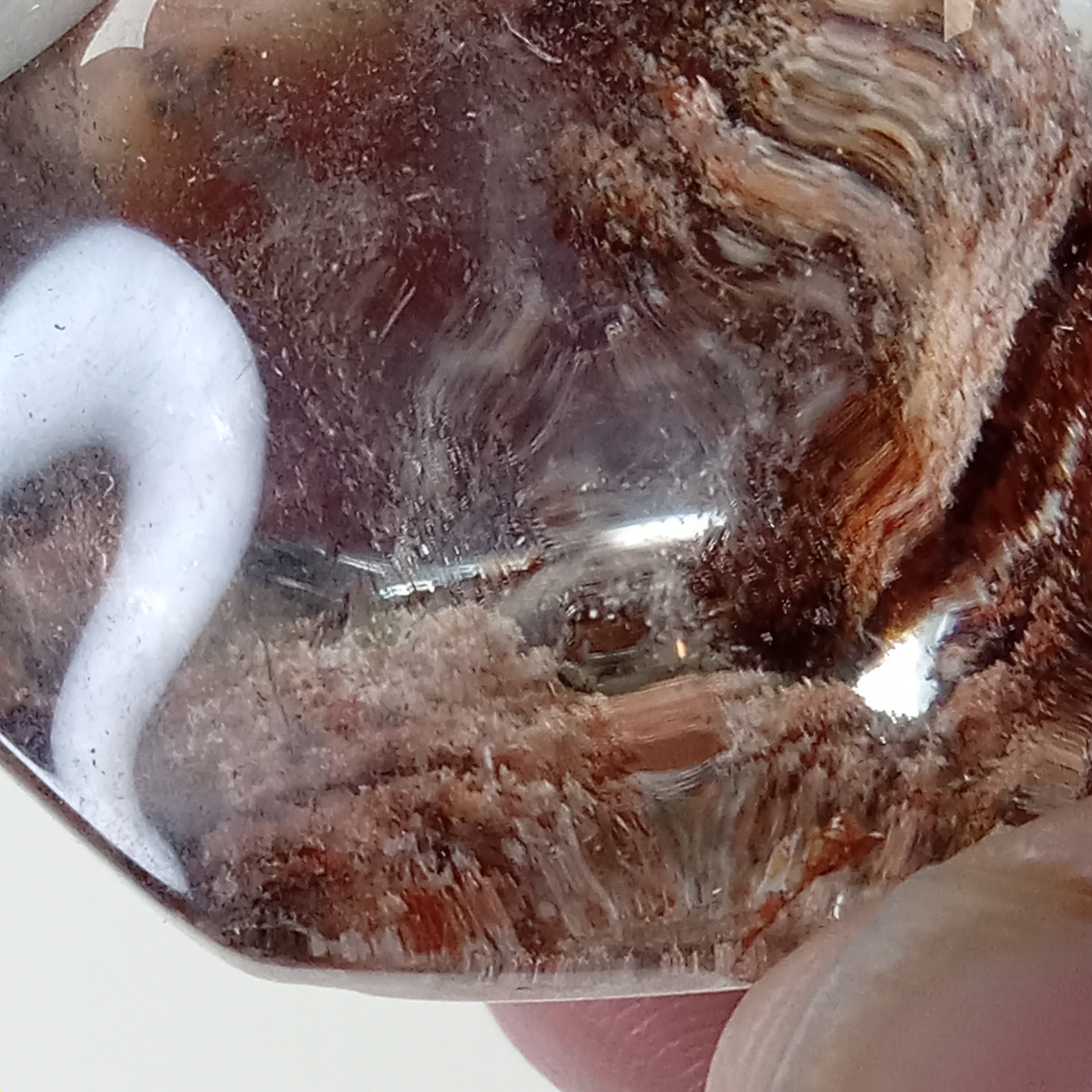 Garden Quartz Freeform with Scenic Landscape Formation