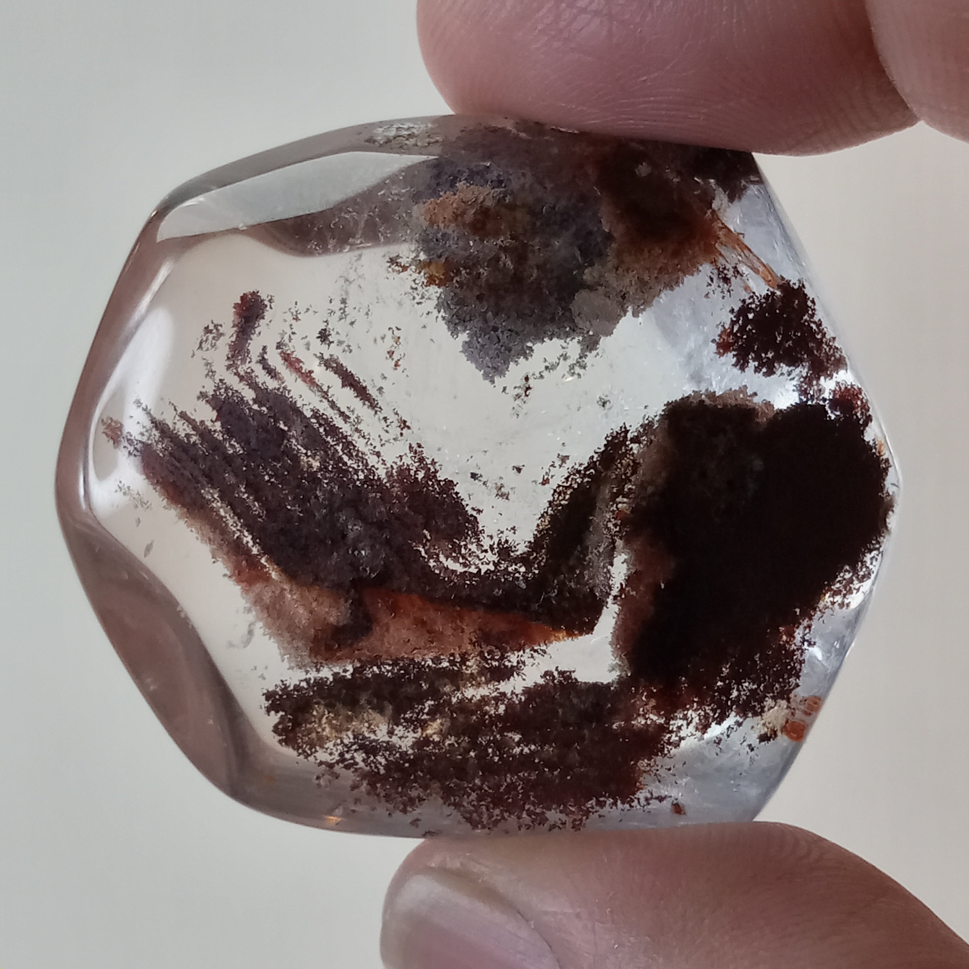 Garden Quartz Freeform with Scenic Landscape Formation