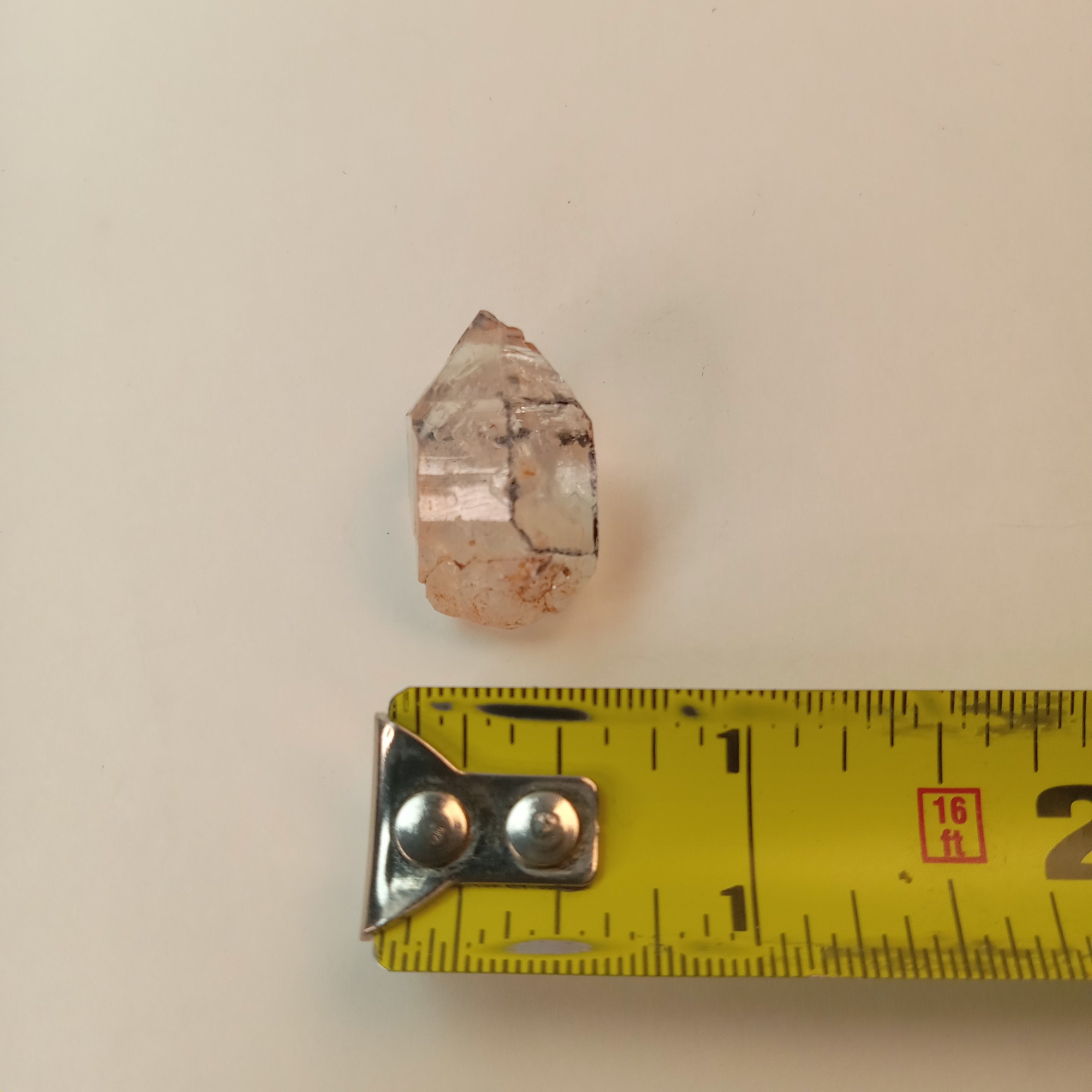 Petroleum Enhydro Quartz with Microscopic Oil Bubble and Enhydro Bubble