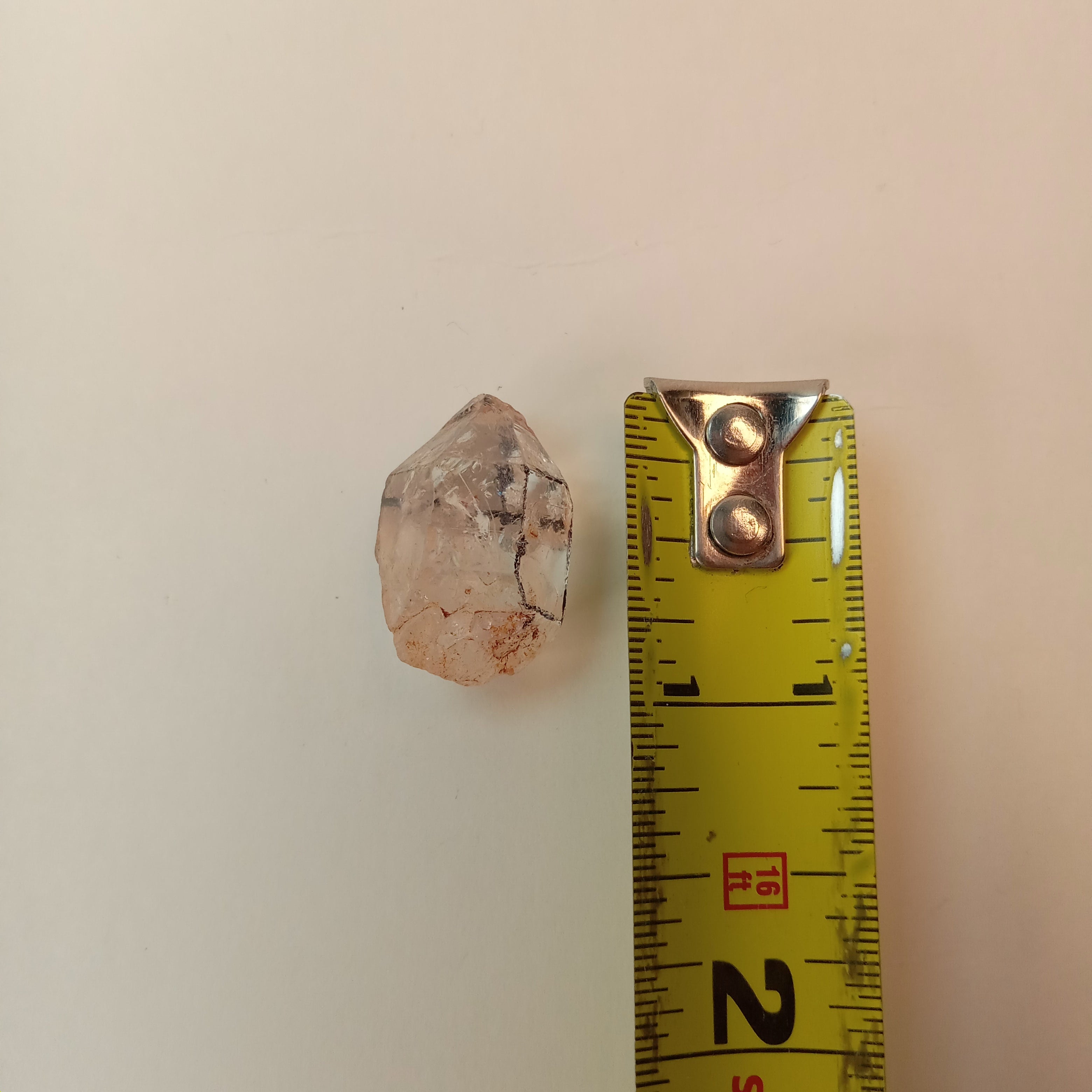 Petroleum Enhydro Quartz with Microscopic Oil Bubble and Enhydro Bubble