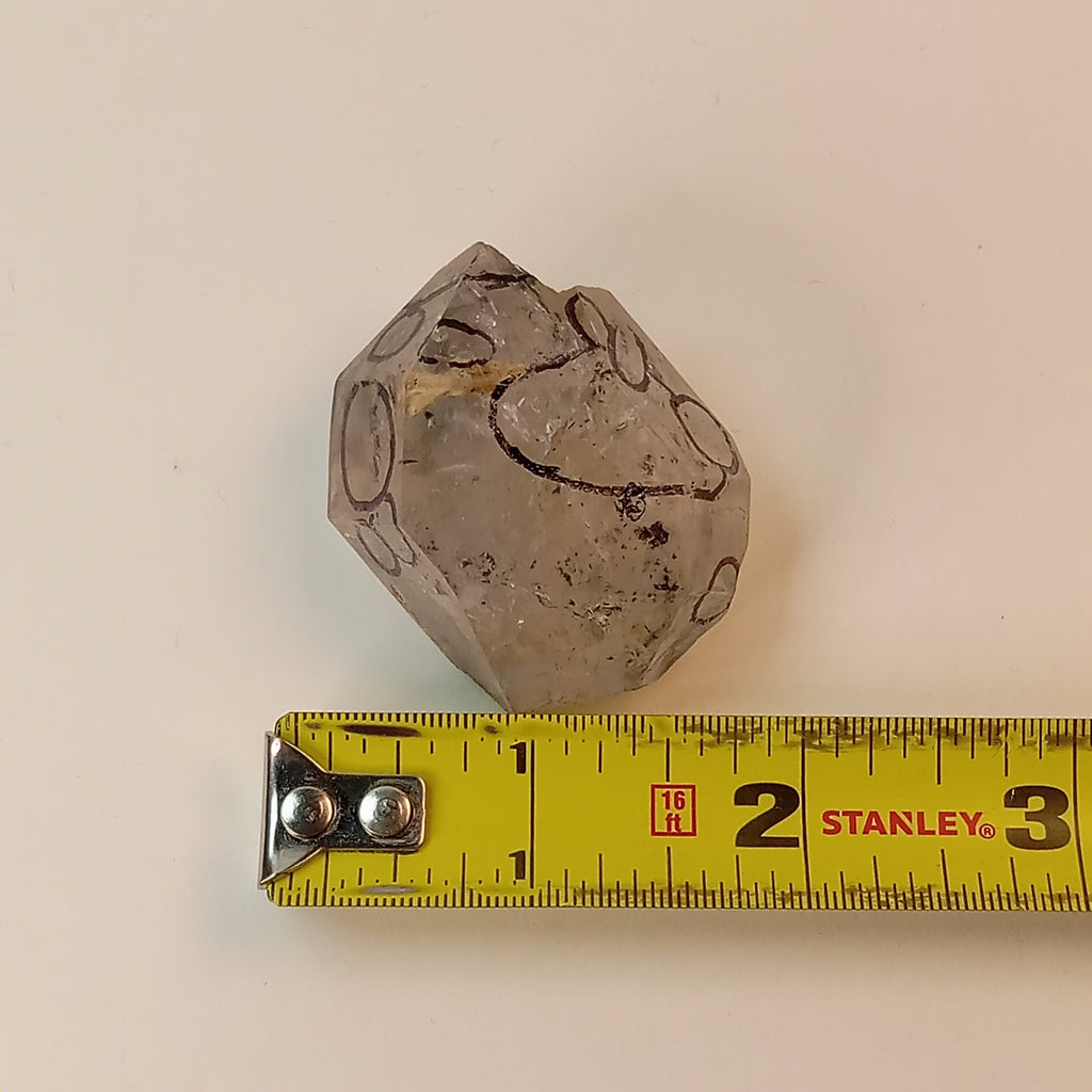 Raw Enhydro Quartz Crystal with 11 Visible Moving Inclusions | Collector Enhydro Specimen