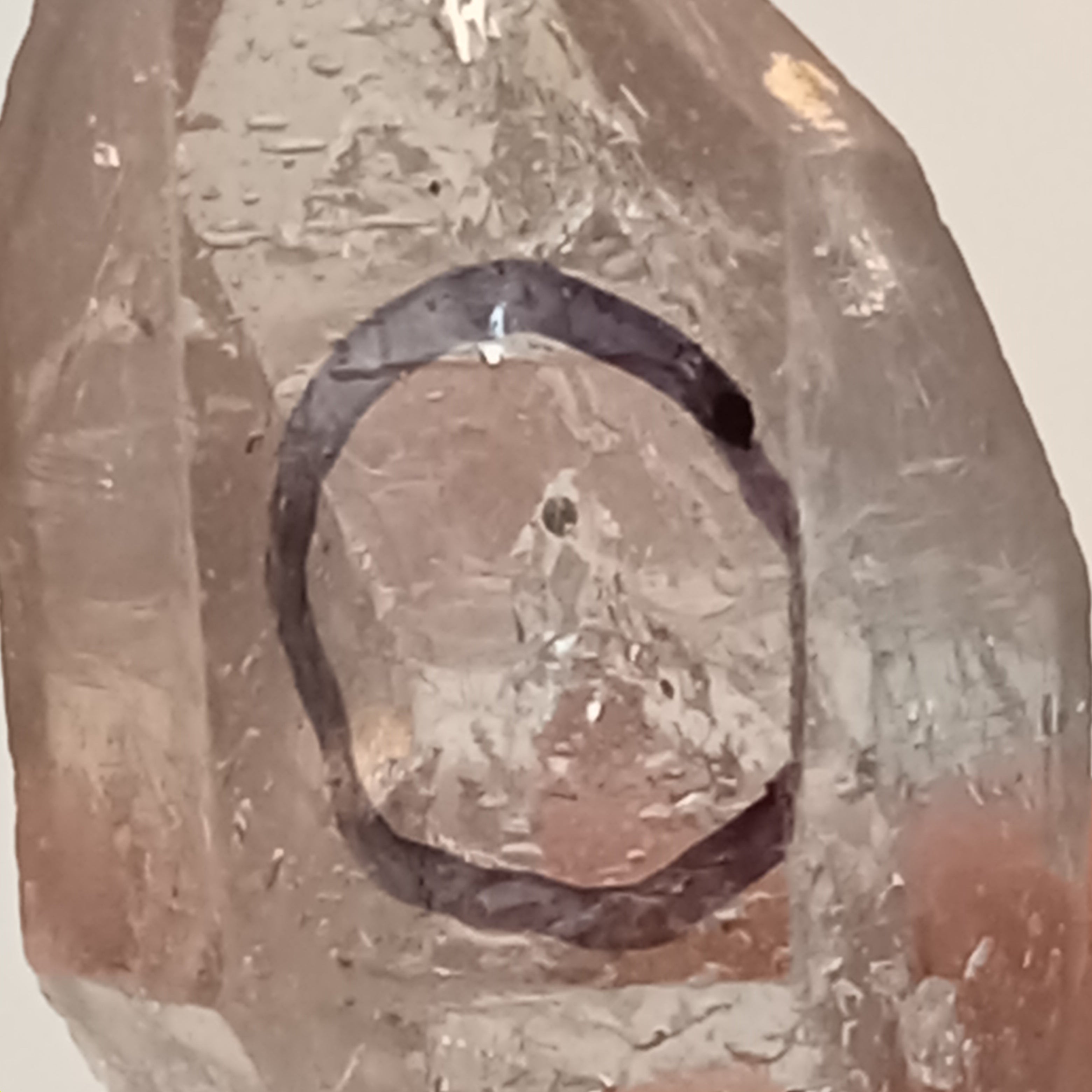 Raw Enhydro Quartz Crystal with Visible Moving Bubble | Natural Collector Specimen