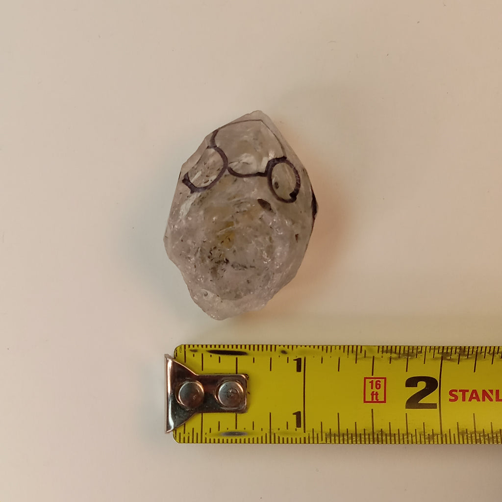 Raw Enhydro Quartz Crystal with Five Moving Inclusions | Loupe Included Collector Specimen