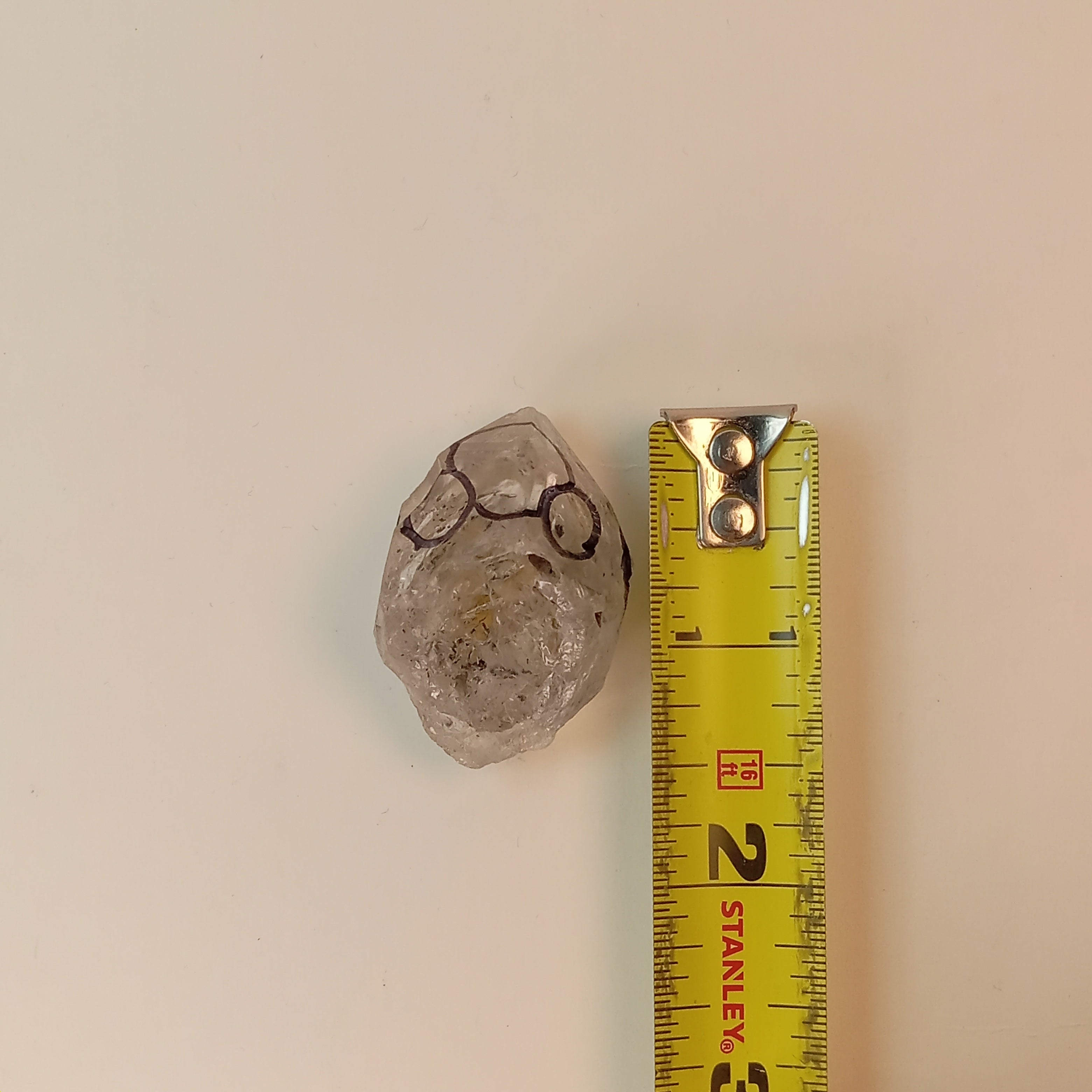 Raw Enhydro Quartz Crystal with Five Moving Inclusions | Loupe Included Collector Specimen