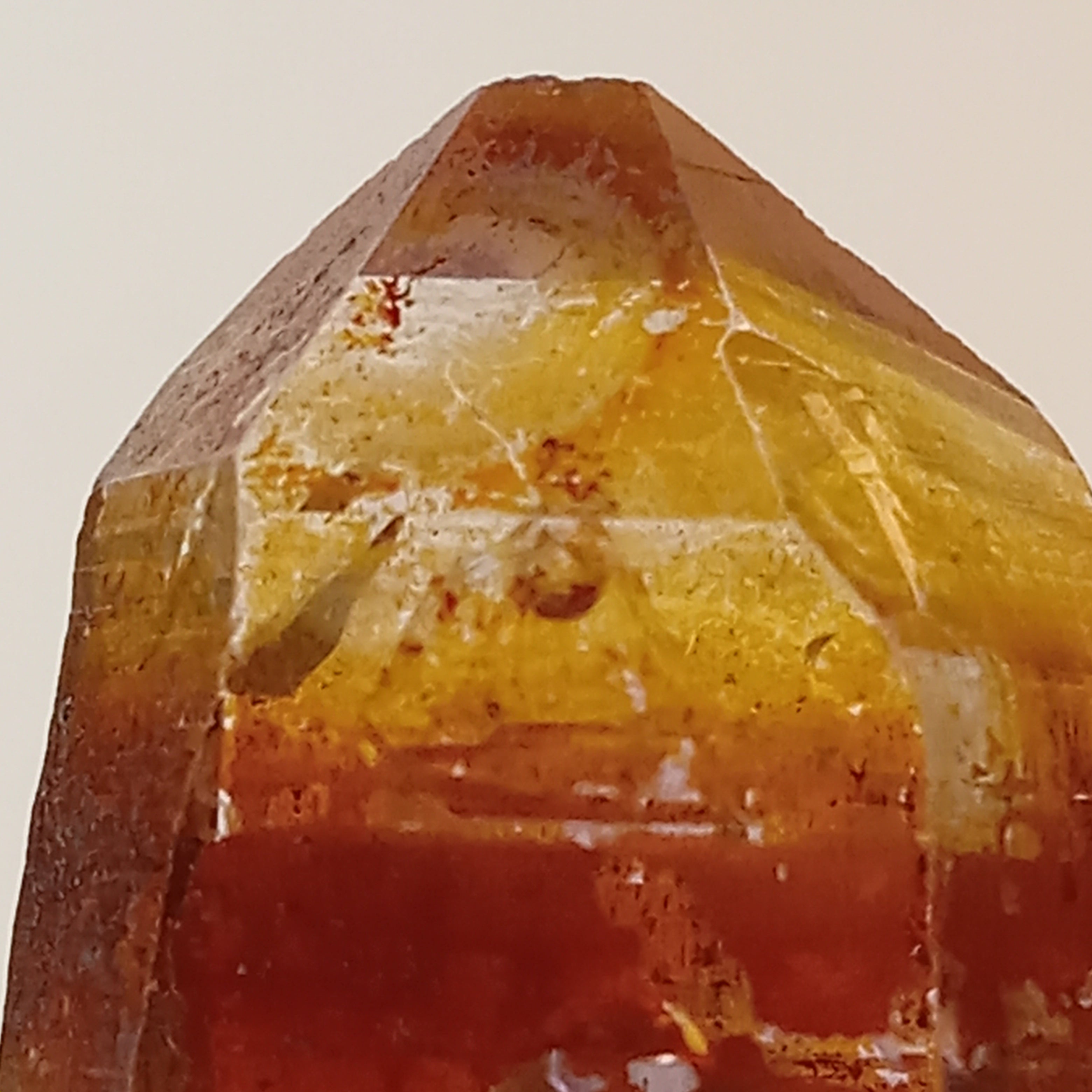 Enhydro Vera Cruz Amethyst Crystal with Golden Mineral Coloration | Rosilla, Veracruz, Mexico