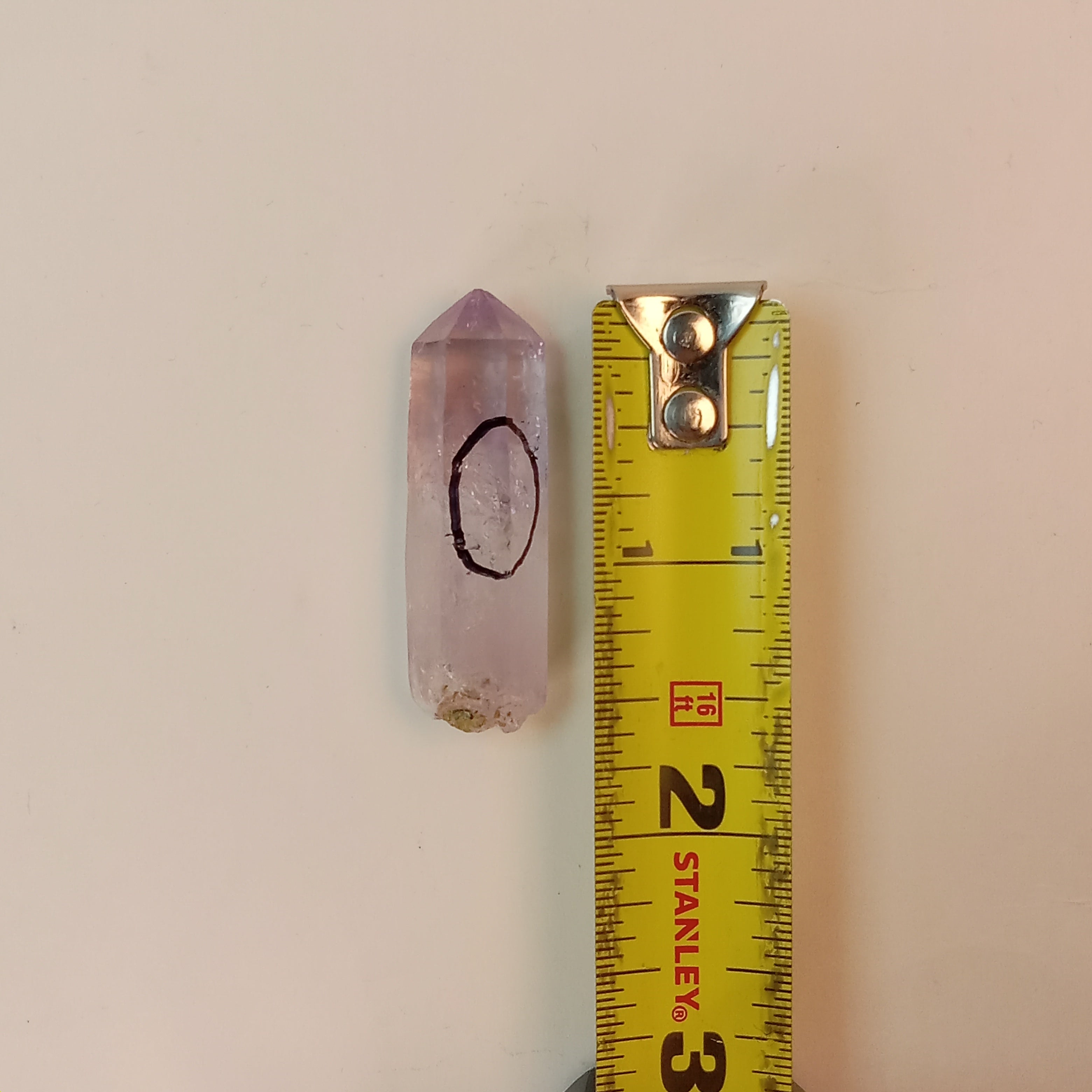 Enhydro Vera Cruz Amethyst Crystal | Visible Moving Bubble | Rosilla, Veracruz, Mexico