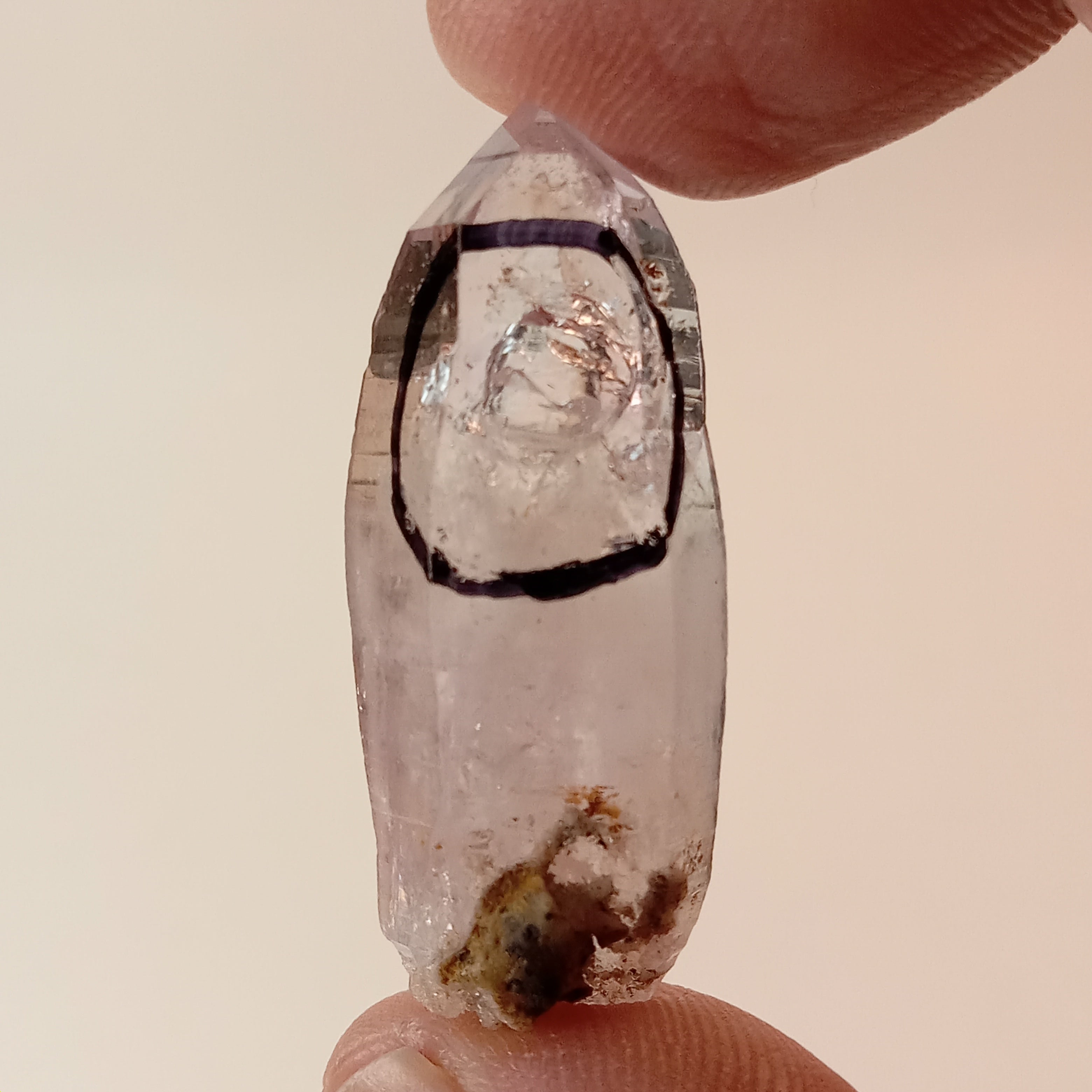Enhydro Vera Cruz Amethyst Crystal | Large Moving Bubble | Rosilla, Veracruz, Mexico