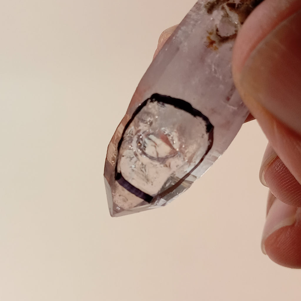 Enhydro Vera Cruz Amethyst Crystal | Large Moving Bubble | Rosilla, Veracruz, Mexico