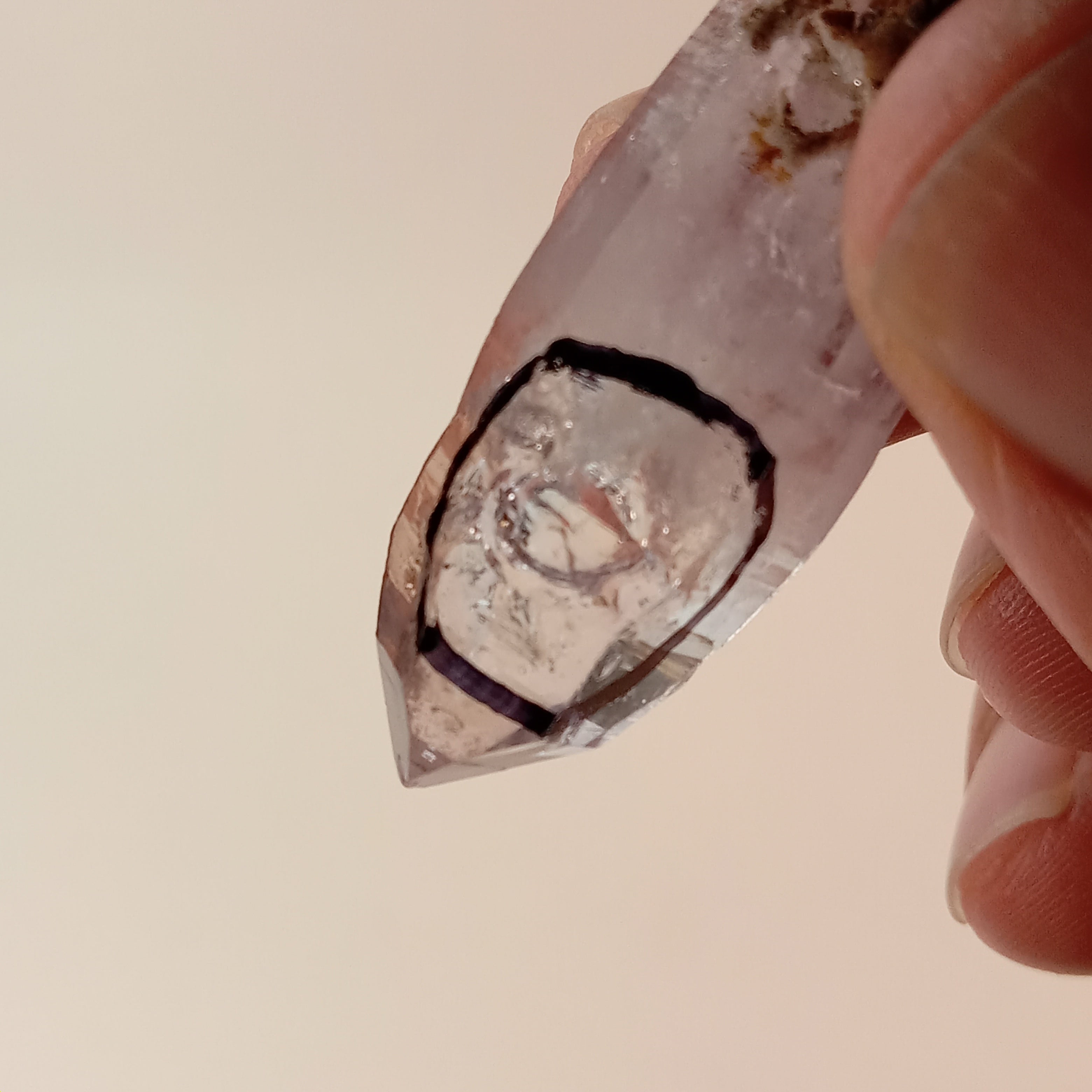 Enhydro Vera Cruz Amethyst Crystal | Large Moving Bubble | Rosilla, Veracruz, Mexico