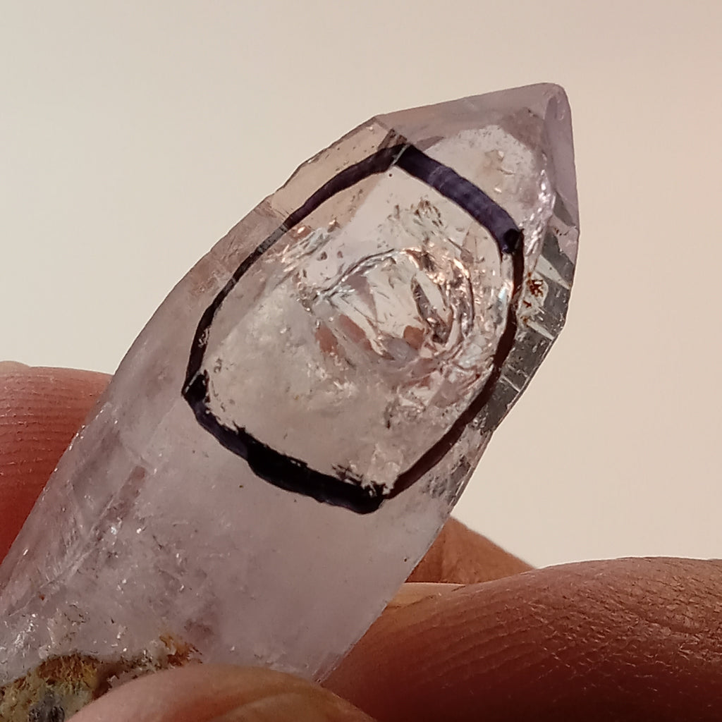 Enhydro Vera Cruz Amethyst Crystal | Large Moving Bubble | Rosilla, Veracruz, Mexico