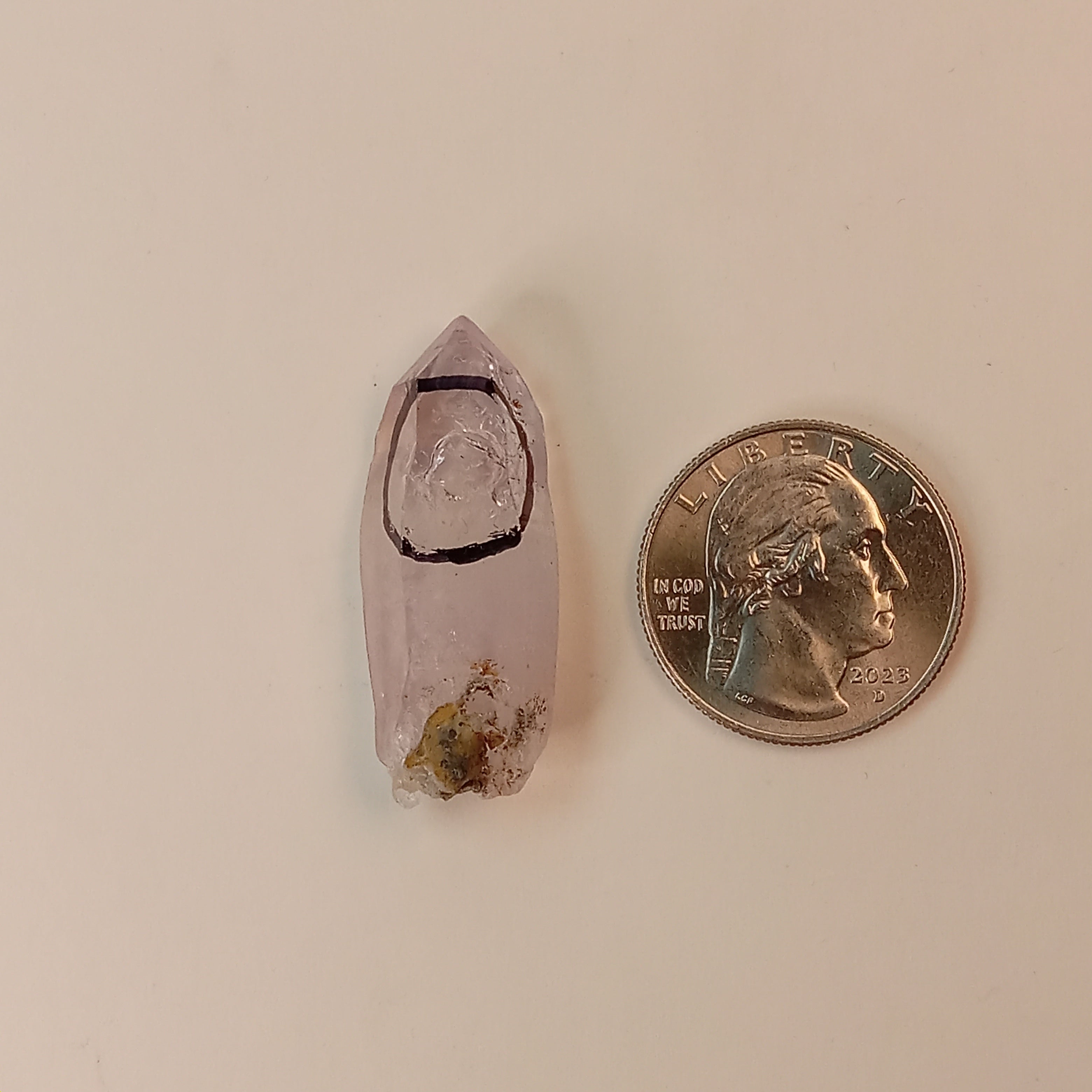Enhydro Vera Cruz Amethyst Crystal | Large Moving Bubble | Rosilla, Veracruz, Mexico