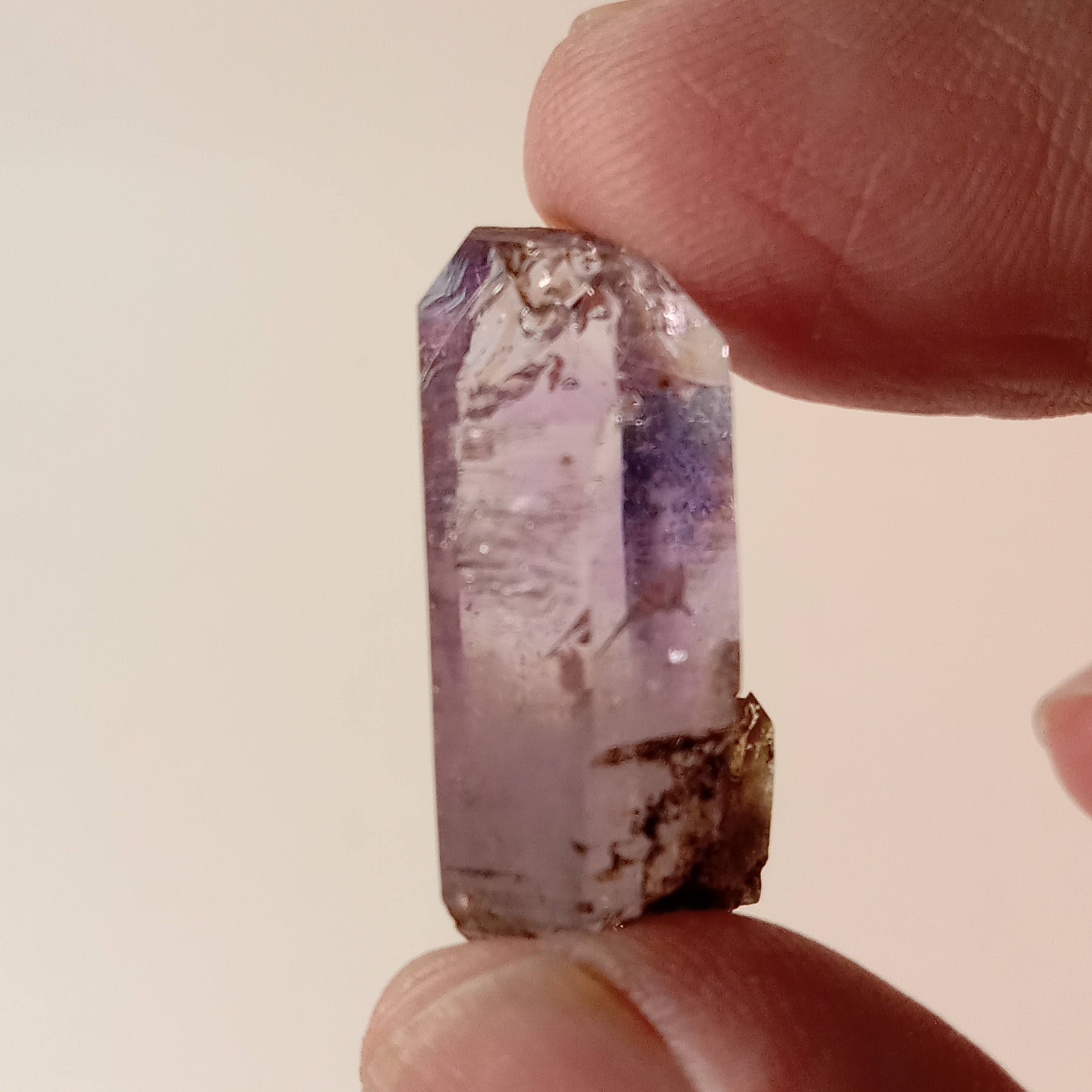 Enhydro Vera Cruz Amethyst Crystal | Visible Moving Bubble | Rosilla, Veracruz, Mexico