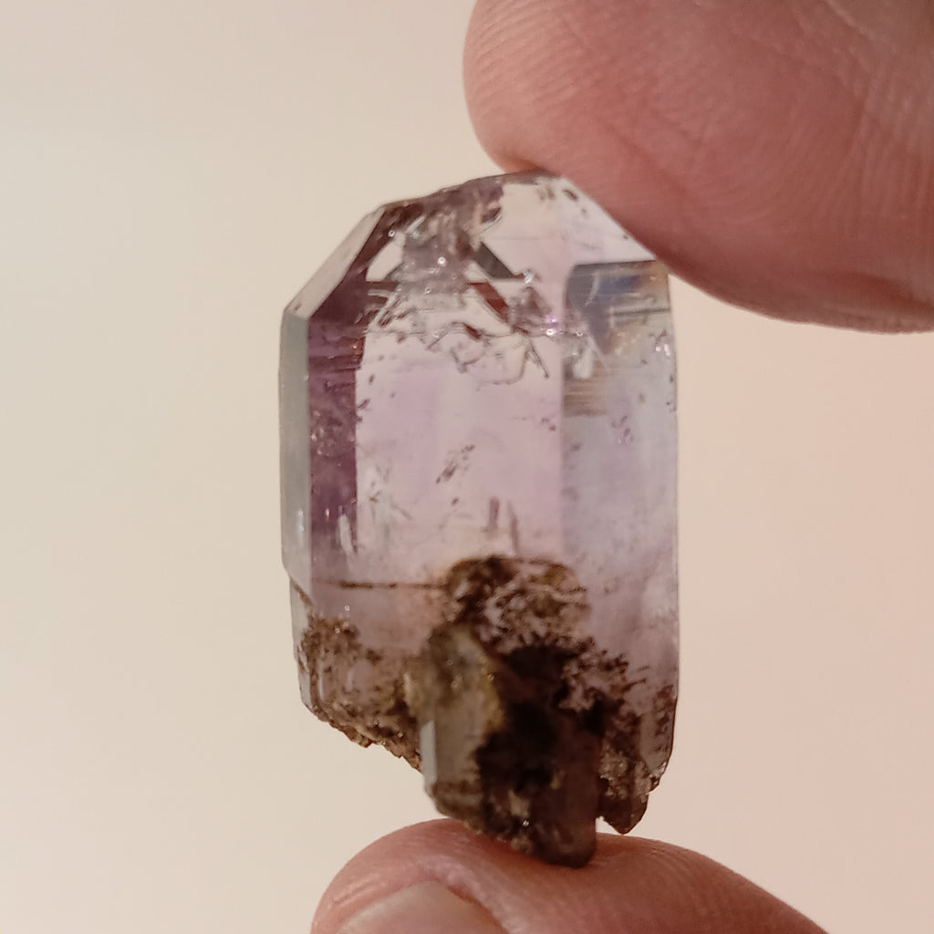 Enhydro Vera Cruz Amethyst Crystal | Visible Moving Bubble | Rosilla, Veracruz, Mexico