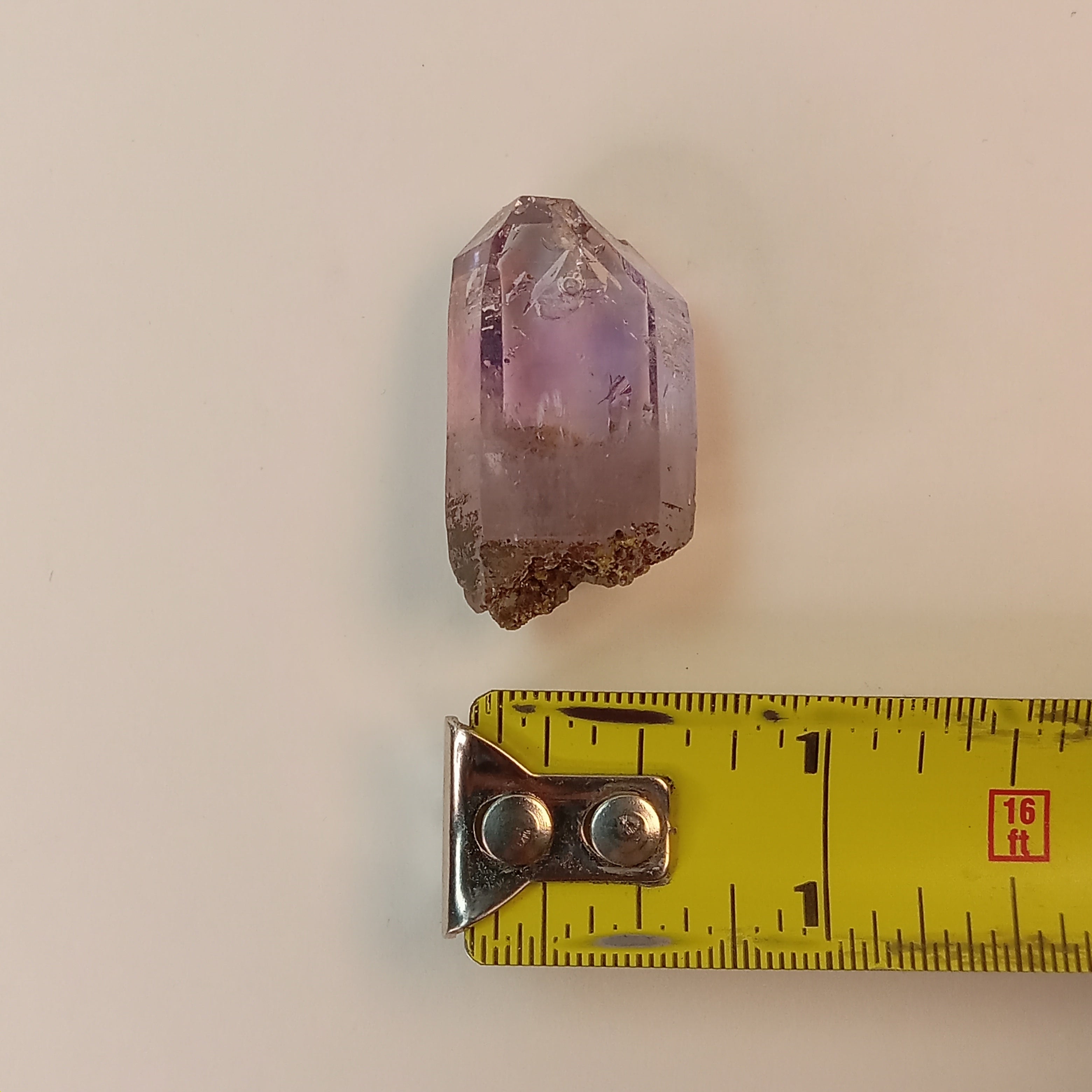 Enhydro Vera Cruz Amethyst Crystal | Visible Moving Bubble | Rosilla, Veracruz, Mexico