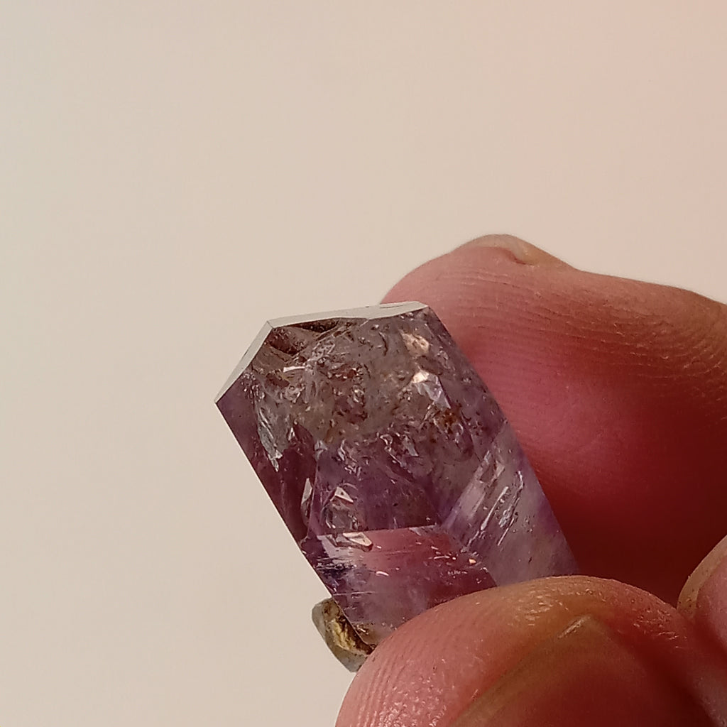 Enhydro Vera Cruz Amethyst Crystal | Visible Moving Bubble | Rosilla, Veracruz, Mexico
