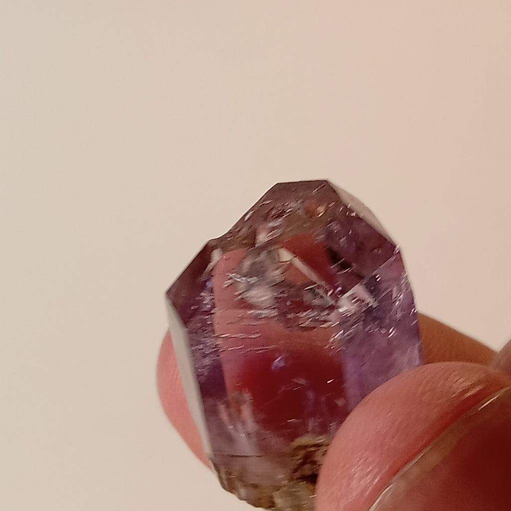 Enhydro Vera Cruz Amethyst Crystal | Visible Moving Bubble | Rosilla, Veracruz, Mexico
