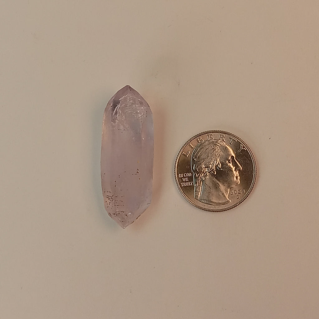 Vera Cruz Amethyst Enhydro Crystal | Moving Bubble Quartz | Double Terminated Collector Specimen | Veracruz, Mexico