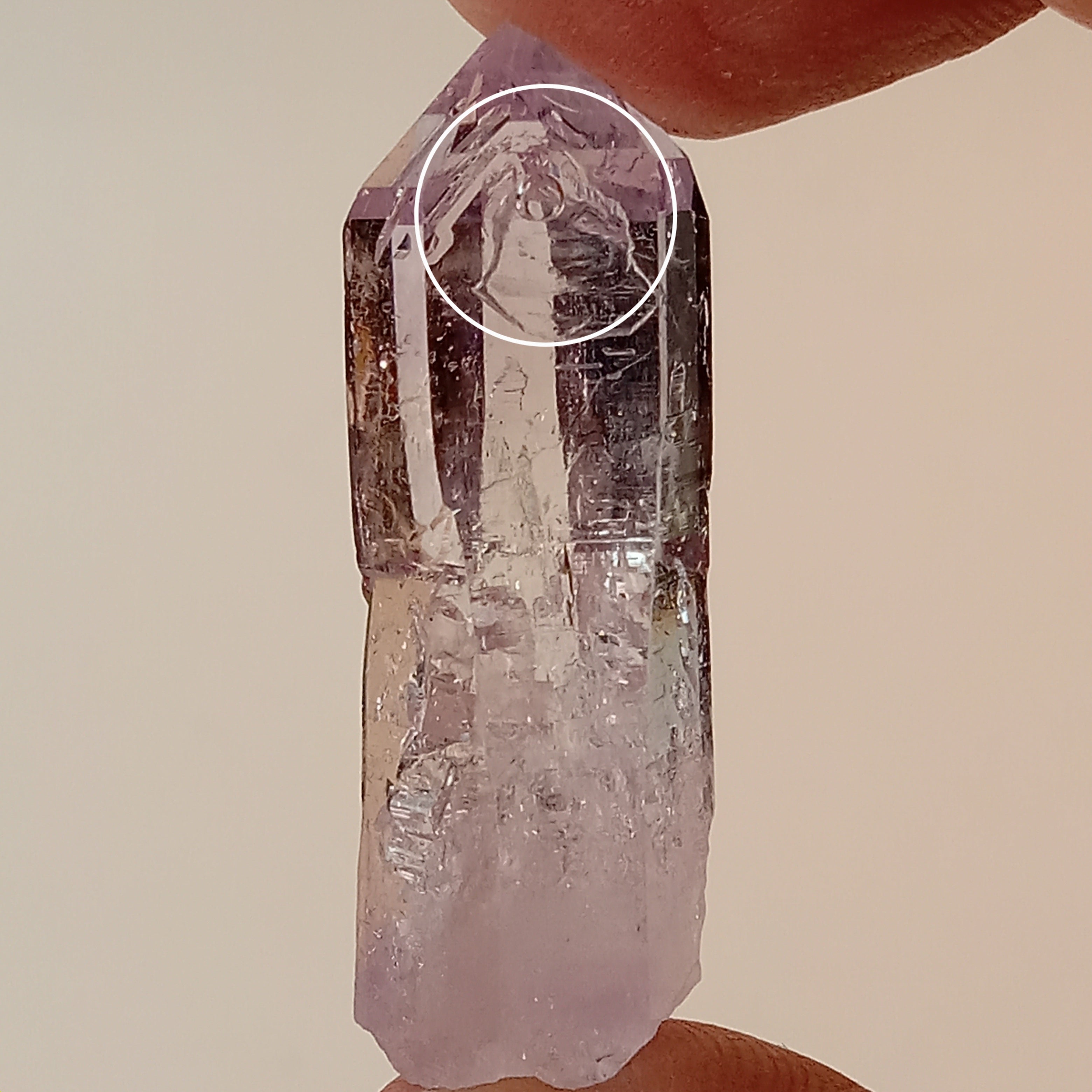 Vera Cruz Amethyst Enhydro Crystal | Large Moving Bubble | Collector Quartz Specimen | Veracruz, Mexico