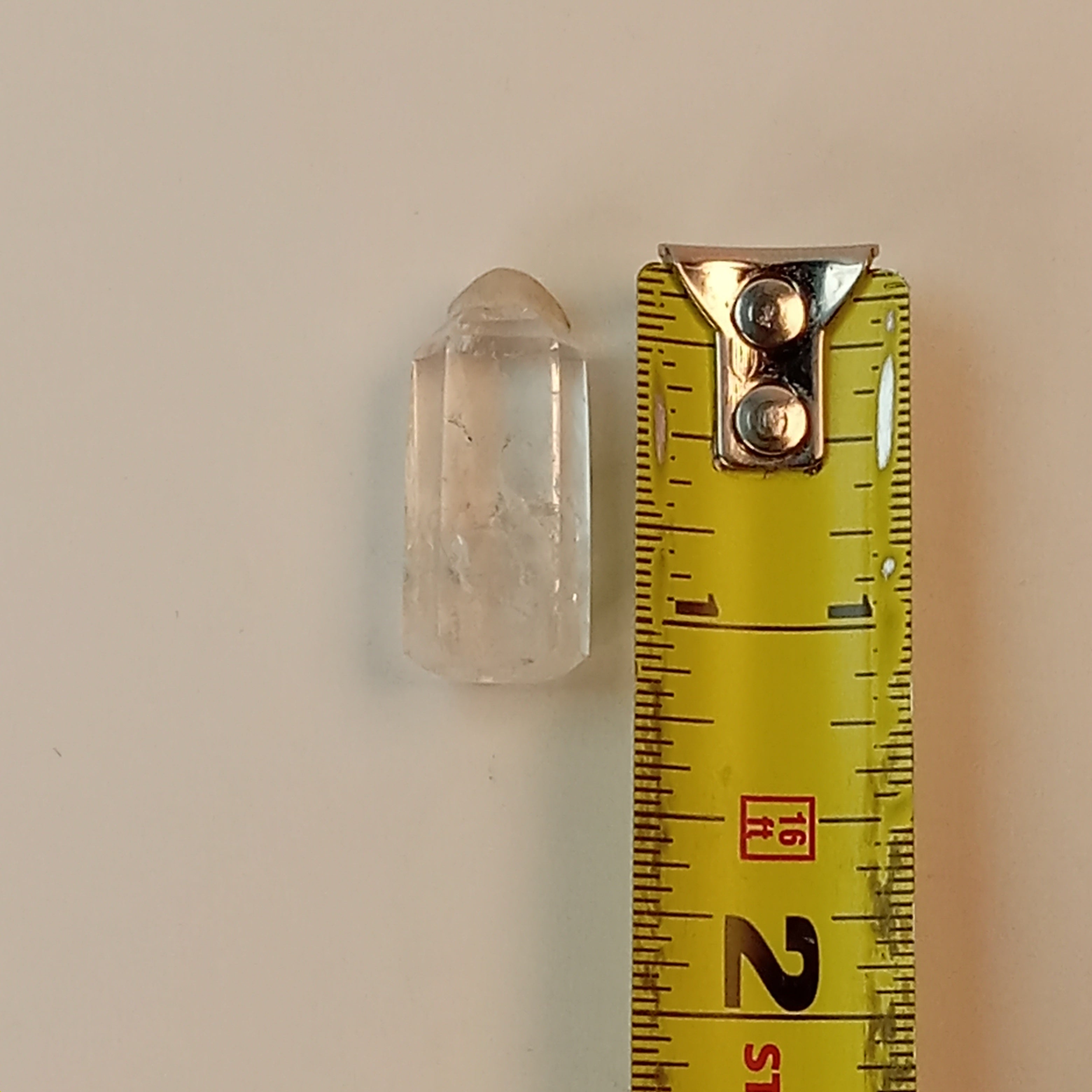Enhydro Clear Quartz Tower | Moving Bubble Quartz Crystal | Polished Collector Specimen