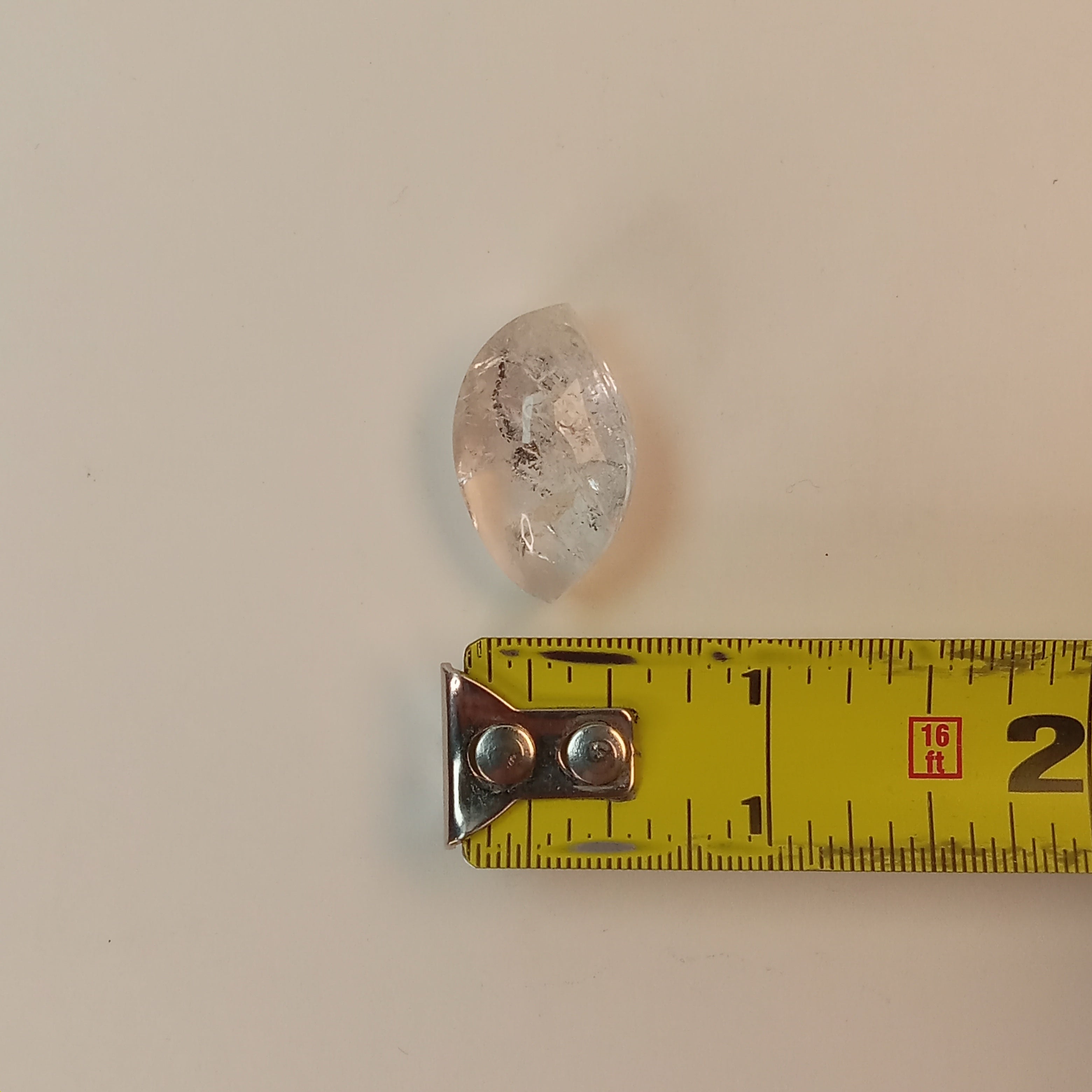 Enhydro Clear Quartz Freeform | Large Moving Bubble | Polished Collector Crystal