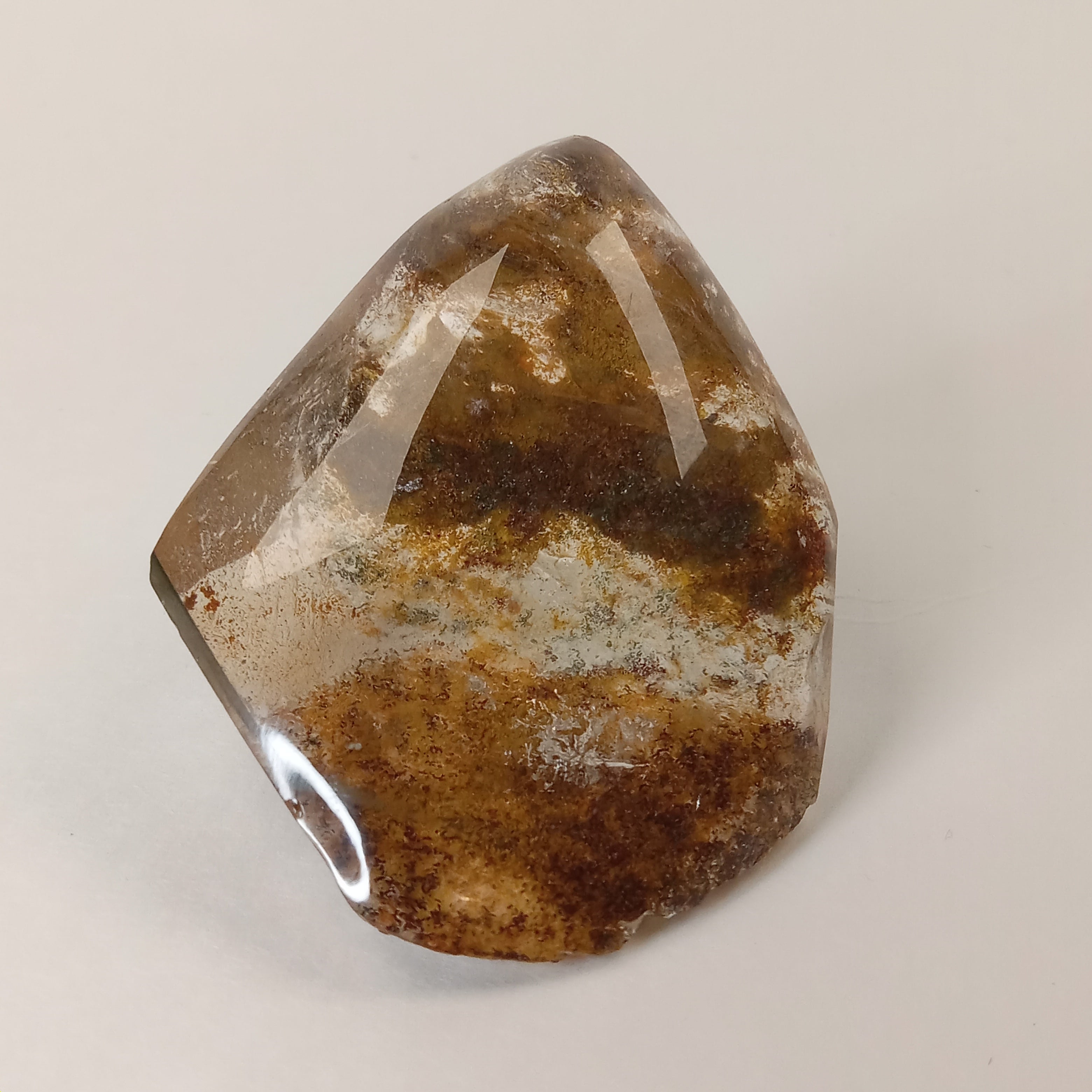 Garden Quartz Freeform with Desert Landscape Inclusions | Polished Collector Quartz Specimen | GQF-002