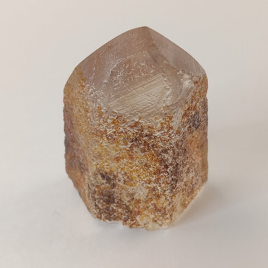 Garden Quartz Freeform Point with Golden Landscape Inclusions | Polished Collector Quartz Specimen | GQF-003