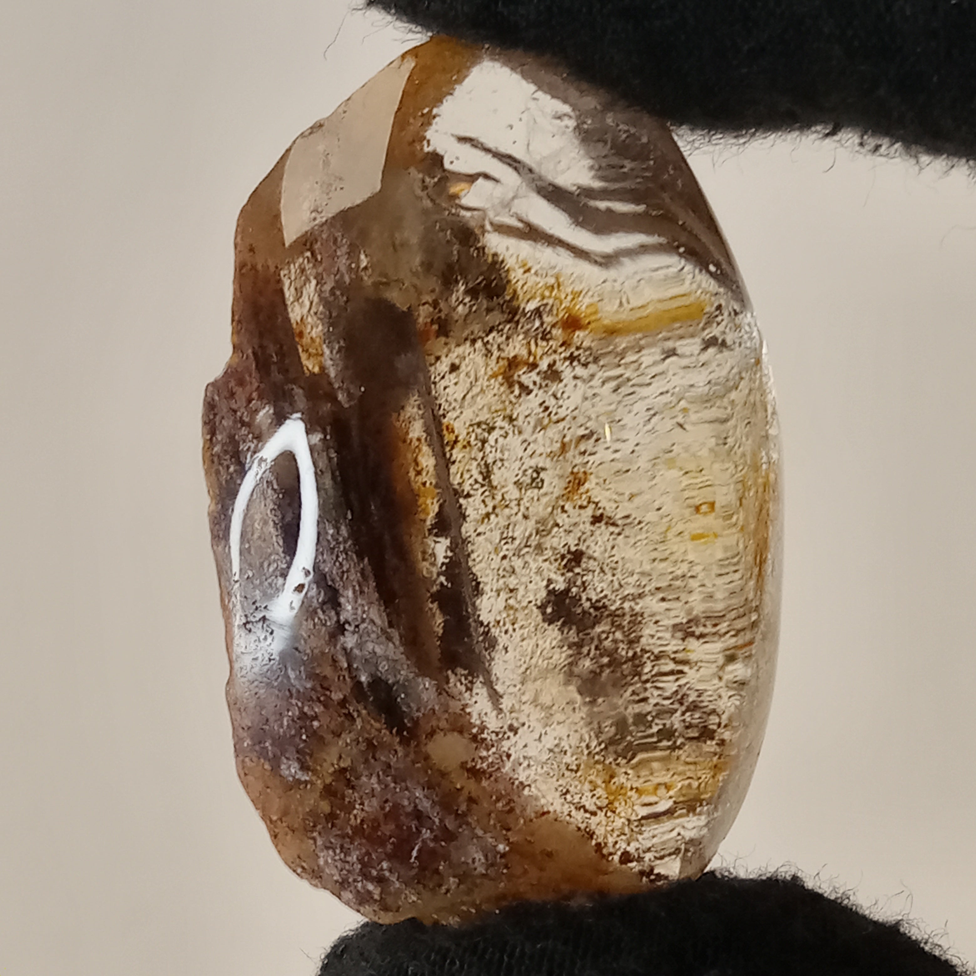 Garden Quartz Freeform with Golden Landscape Inclusions | Polished Collector Quartz Specimen | GQF-004