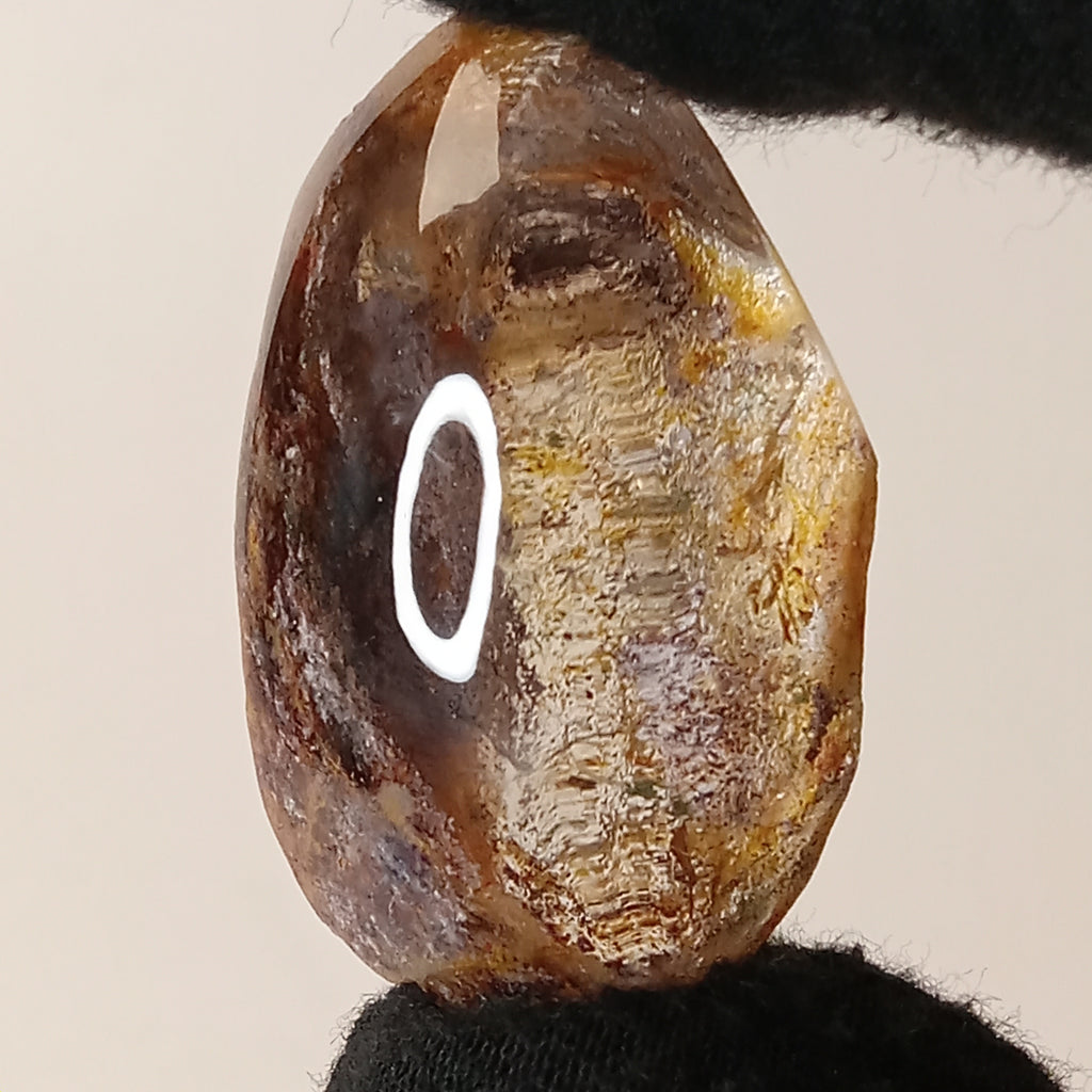 Garden Quartz Freeform with Golden Landscape Inclusions | Polished Collector Quartz Specimen | GQF-004