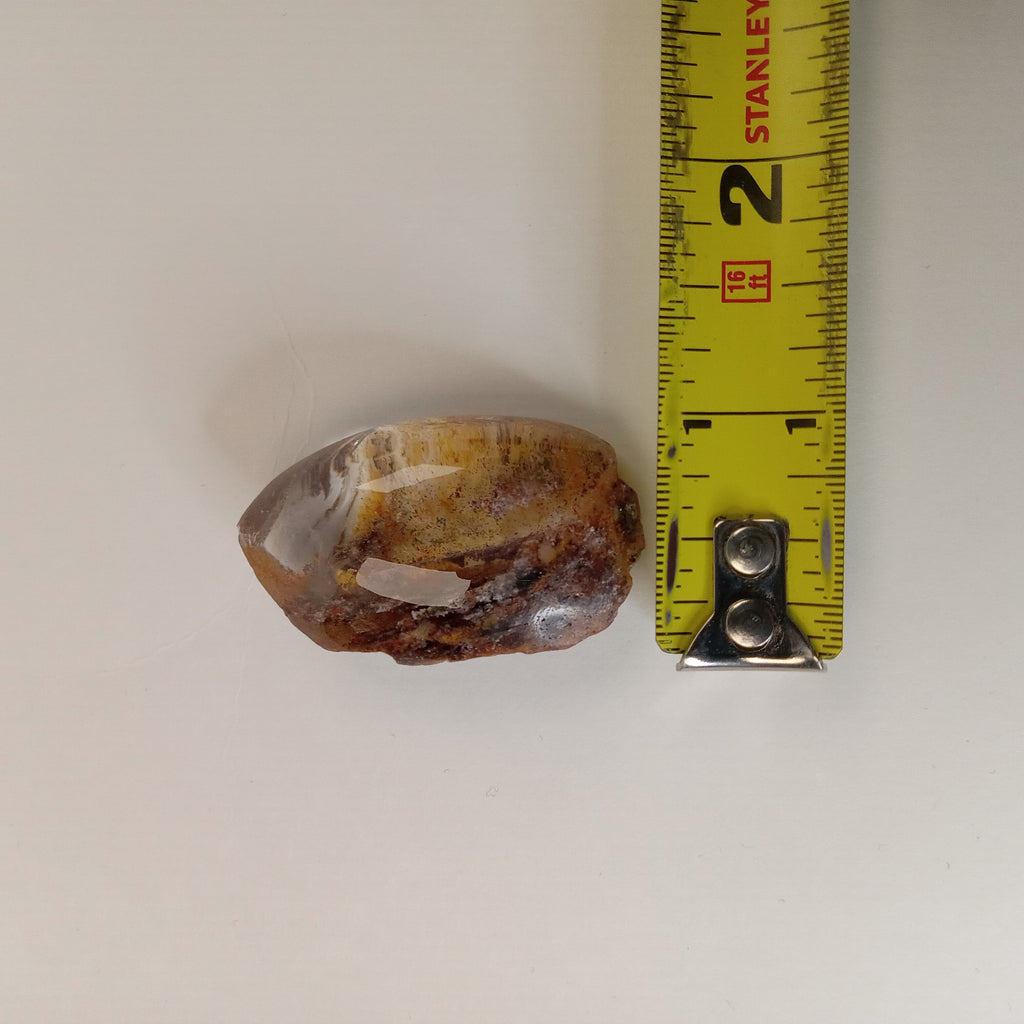 Garden Quartz Freeform with Golden Landscape Inclusions | Polished Collector Quartz Specimen | GQF-004