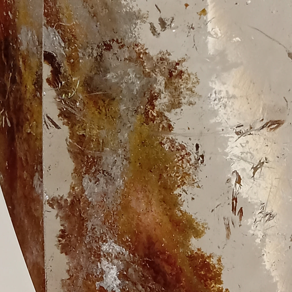 Garden Quartz Freeform Point with Scenic Landscape Inclusions | Polished Collector Quartz Specimen | GQF-005