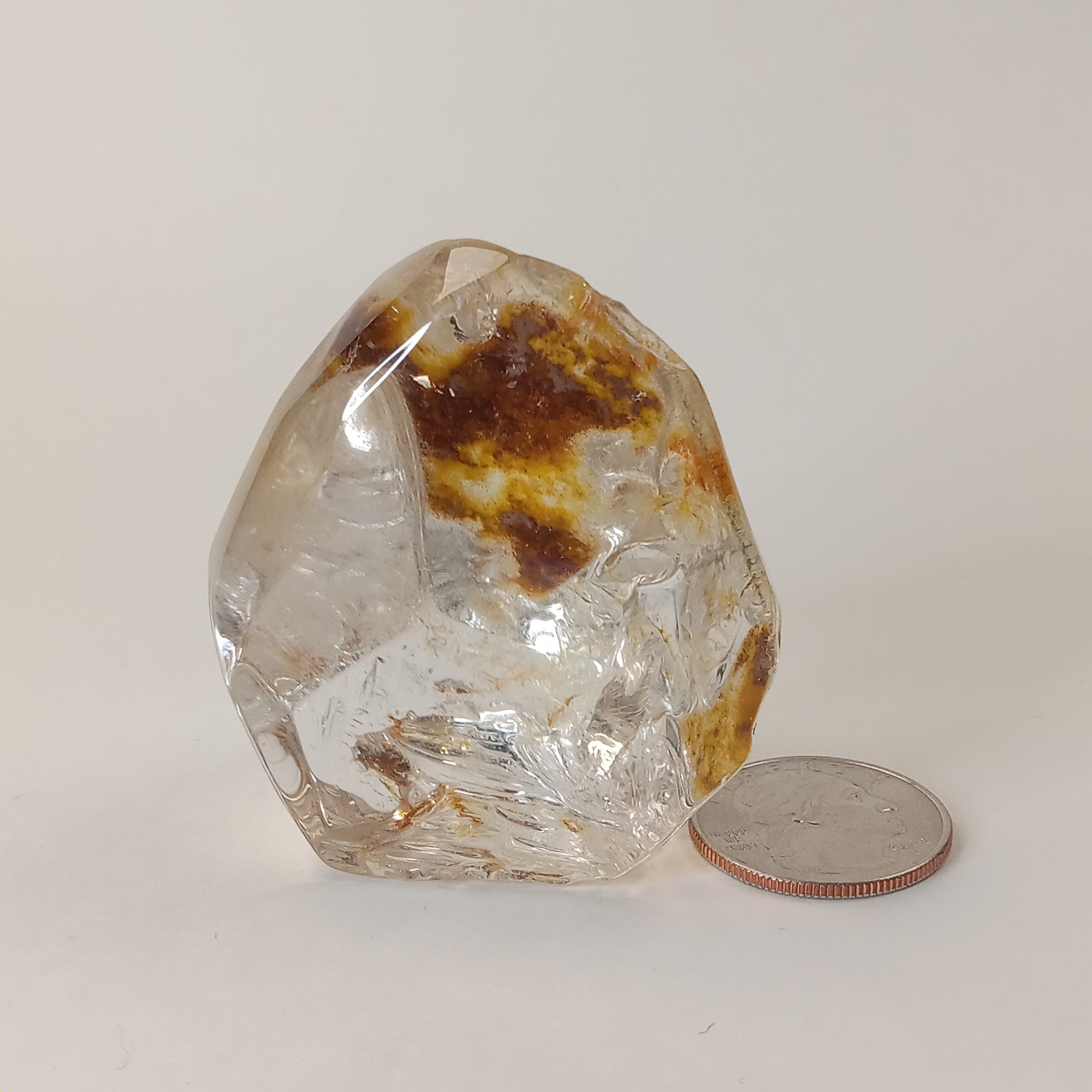 Garden Quartz Freeform with Scenic Landscape Inclusions | Polished Collector Quartz Specimen | GQF-006