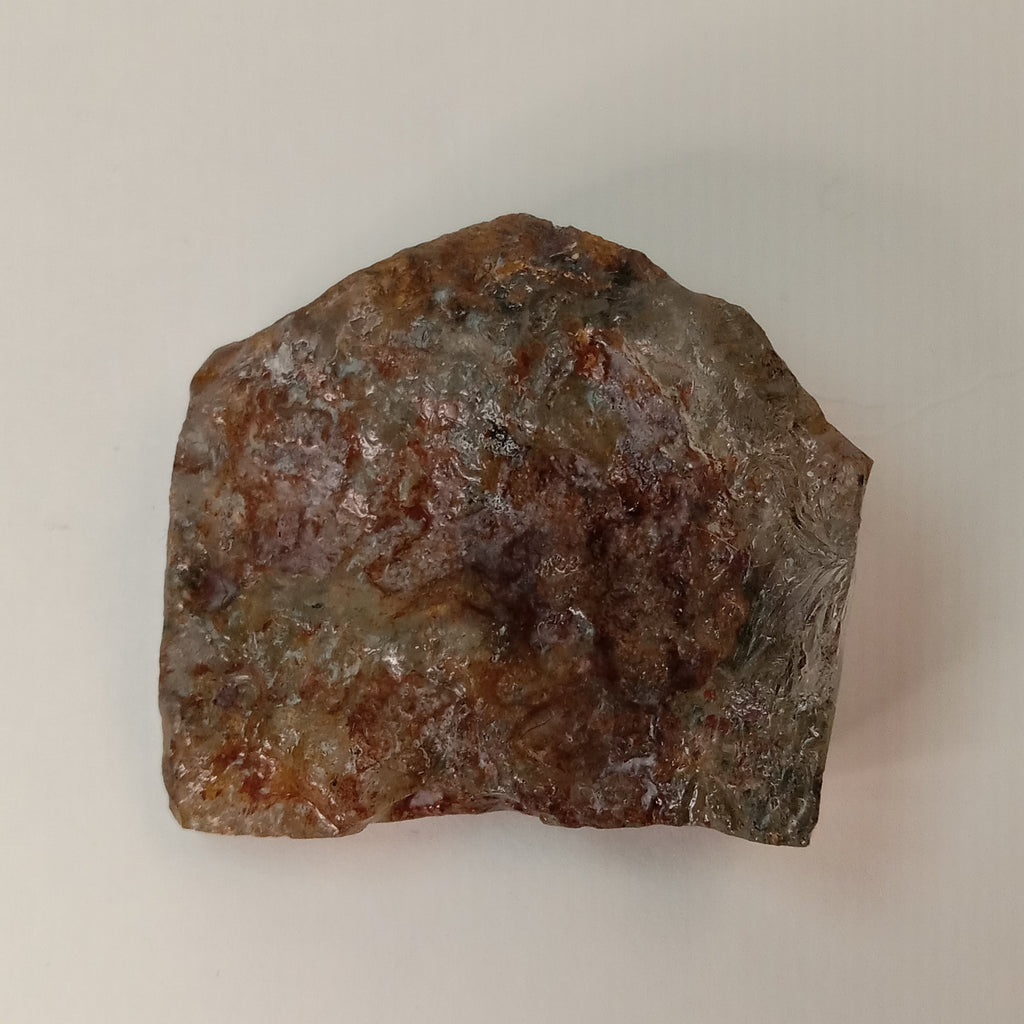 Garden Quartz Free Form with Layered Scenic Quartz Inclusions | GQF-009