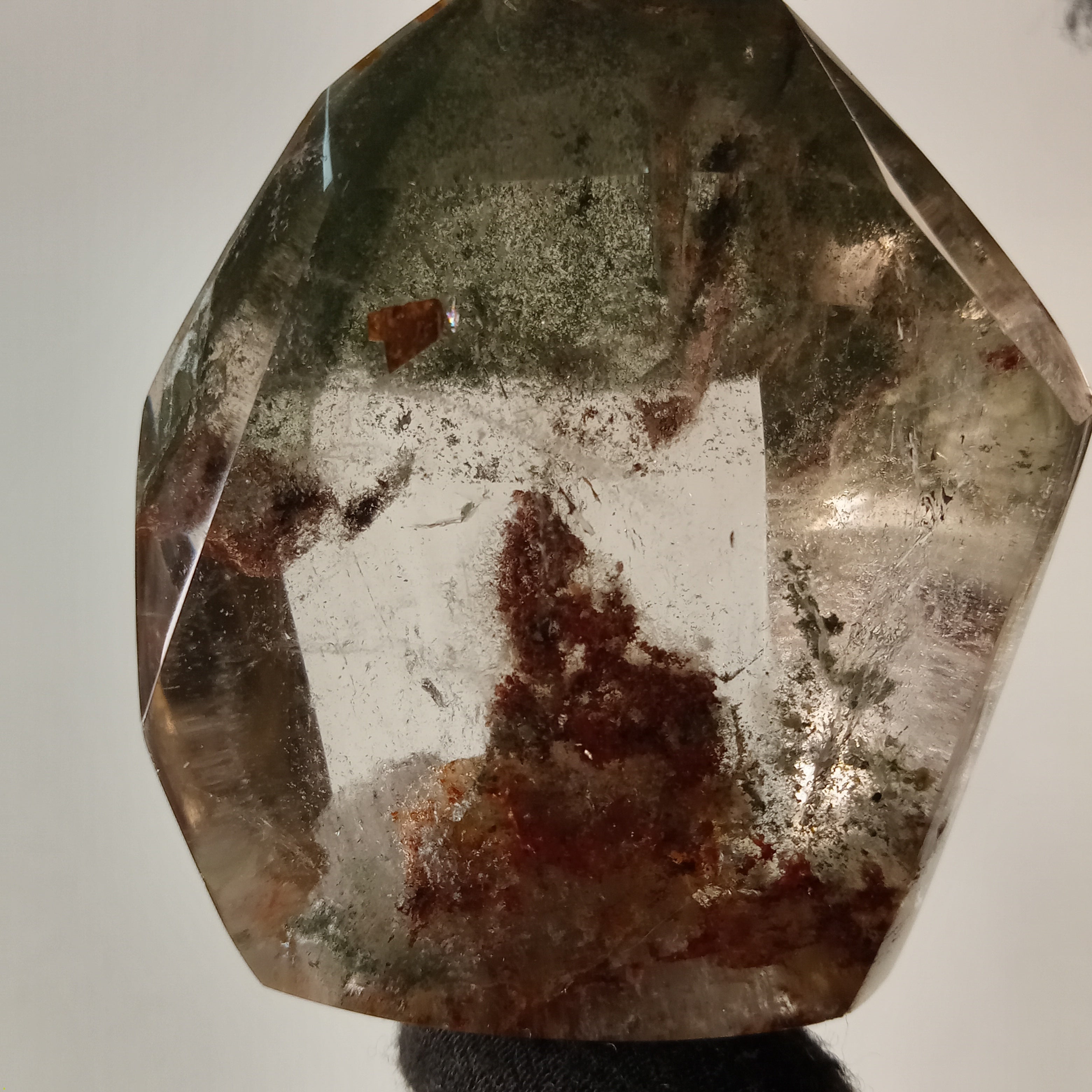 Garden Quartz Free Form with Mountain Landscape Inclusions | GQF-010