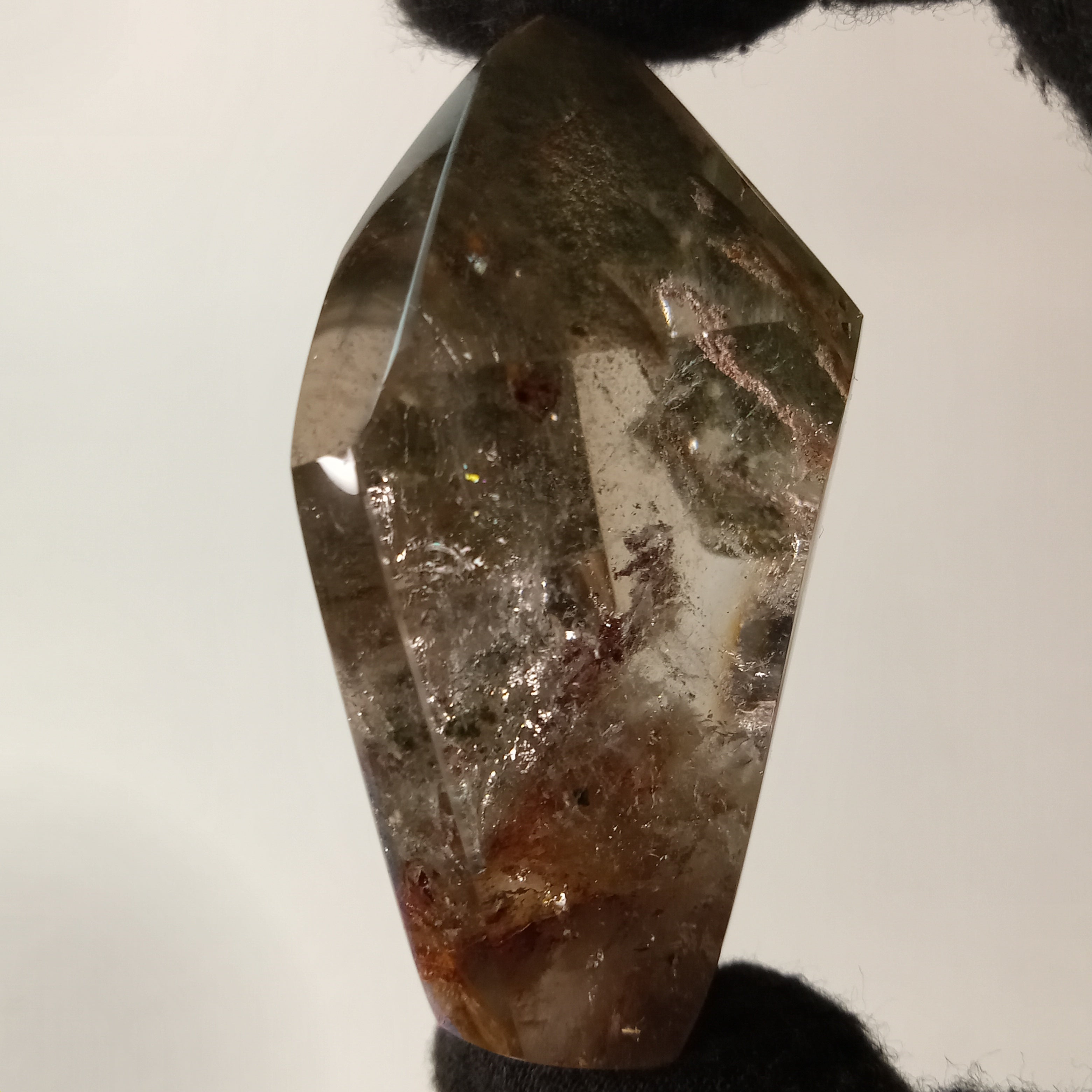 Garden Quartz Free Form with Mountain Landscape Inclusions | GQF-010