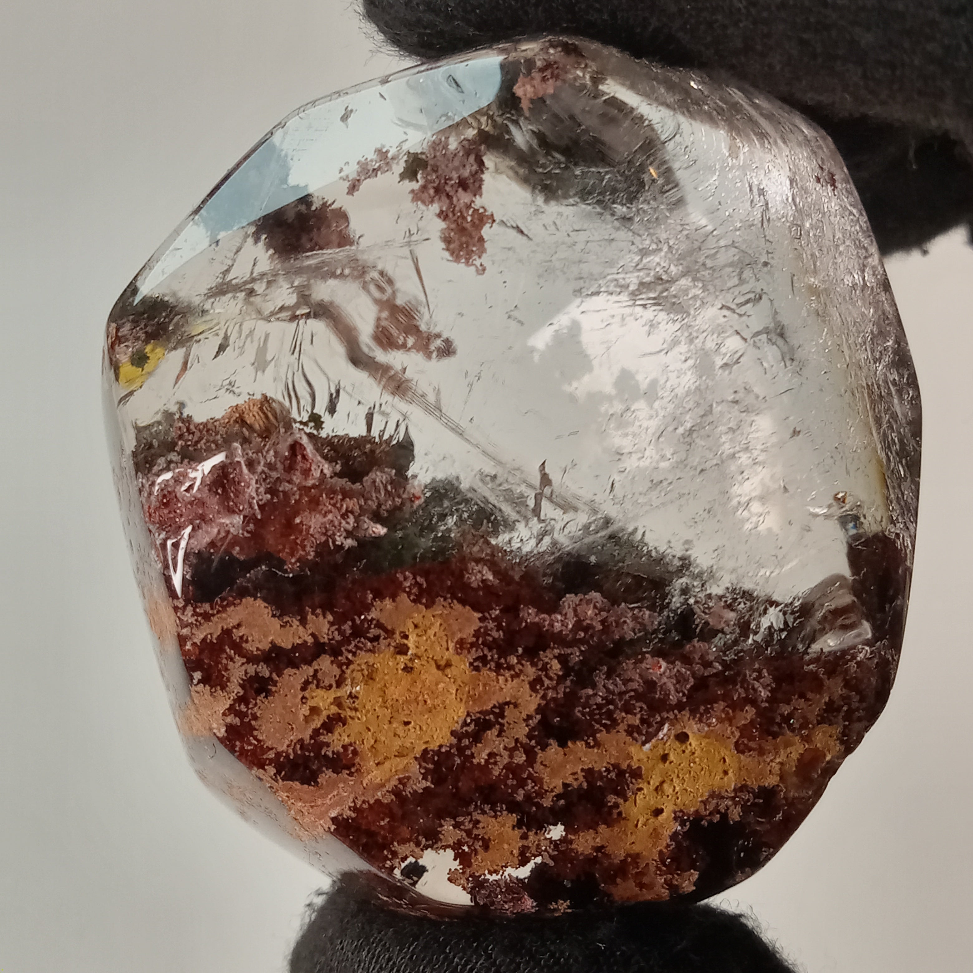 Garden Quartz Free Form with Copper Canyon Landscape | GQF-013
