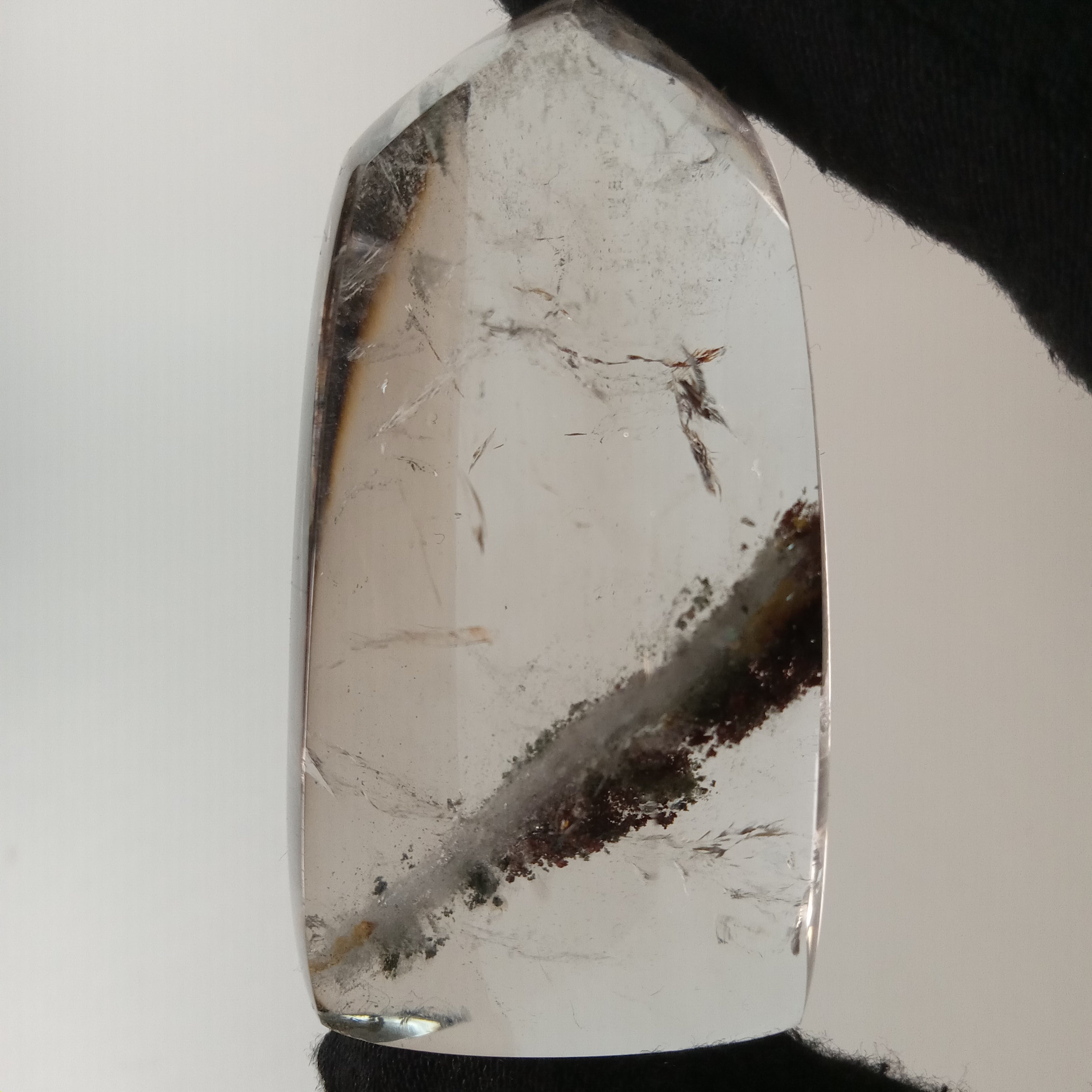 Garden Quartz Free Form with Suspended Mineral Horizon | GQF-014