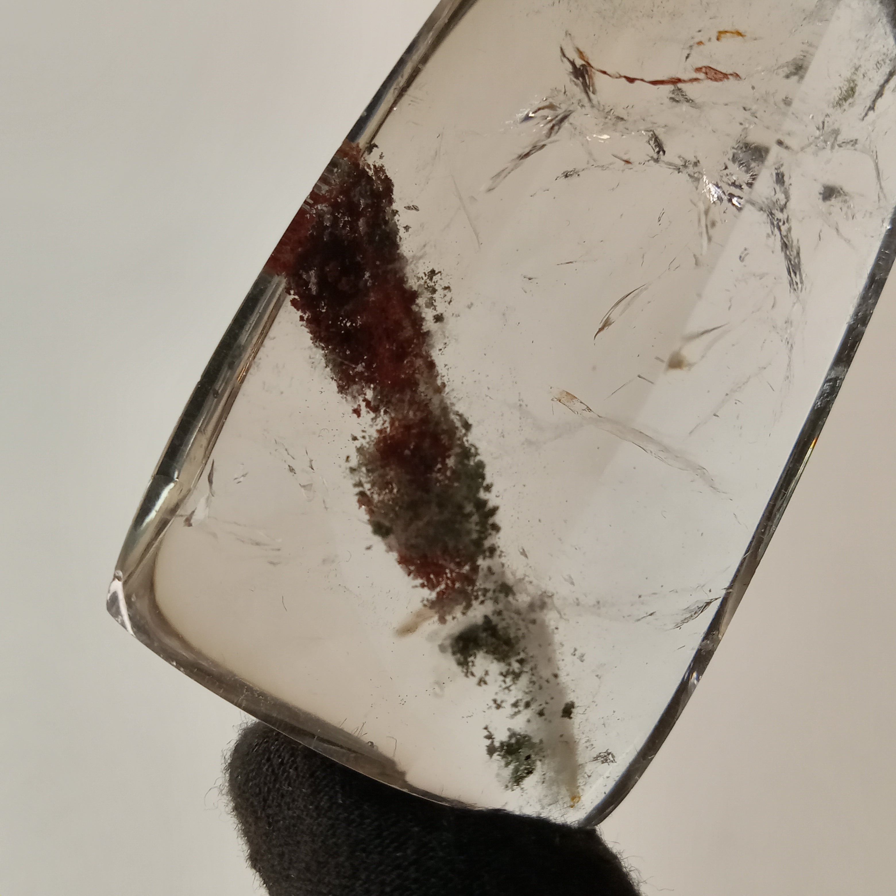 Garden Quartz Free Form with Suspended Mineral Horizon | GQF-014