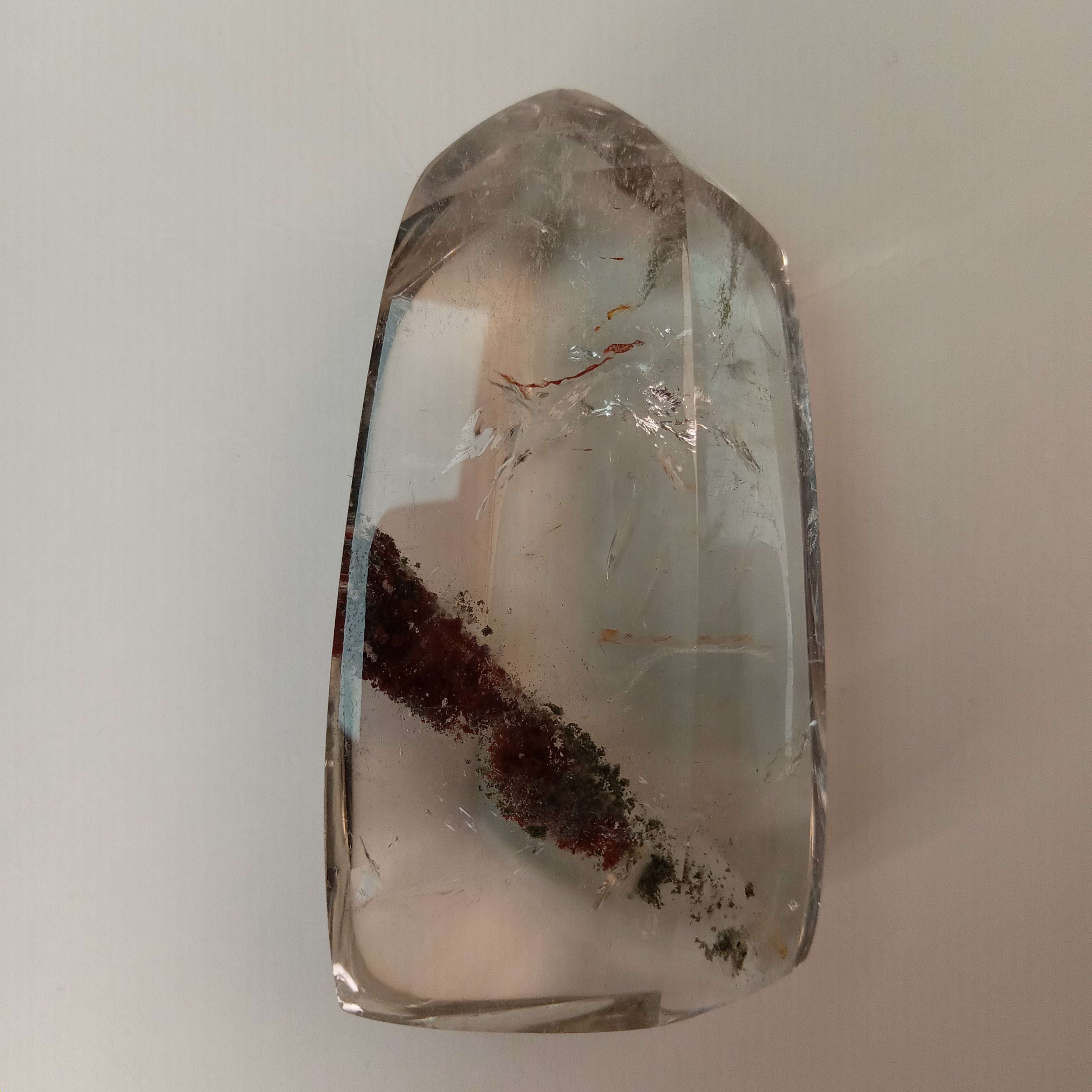 Garden Quartz Free Form with Suspended Mineral Horizon | GQF-014