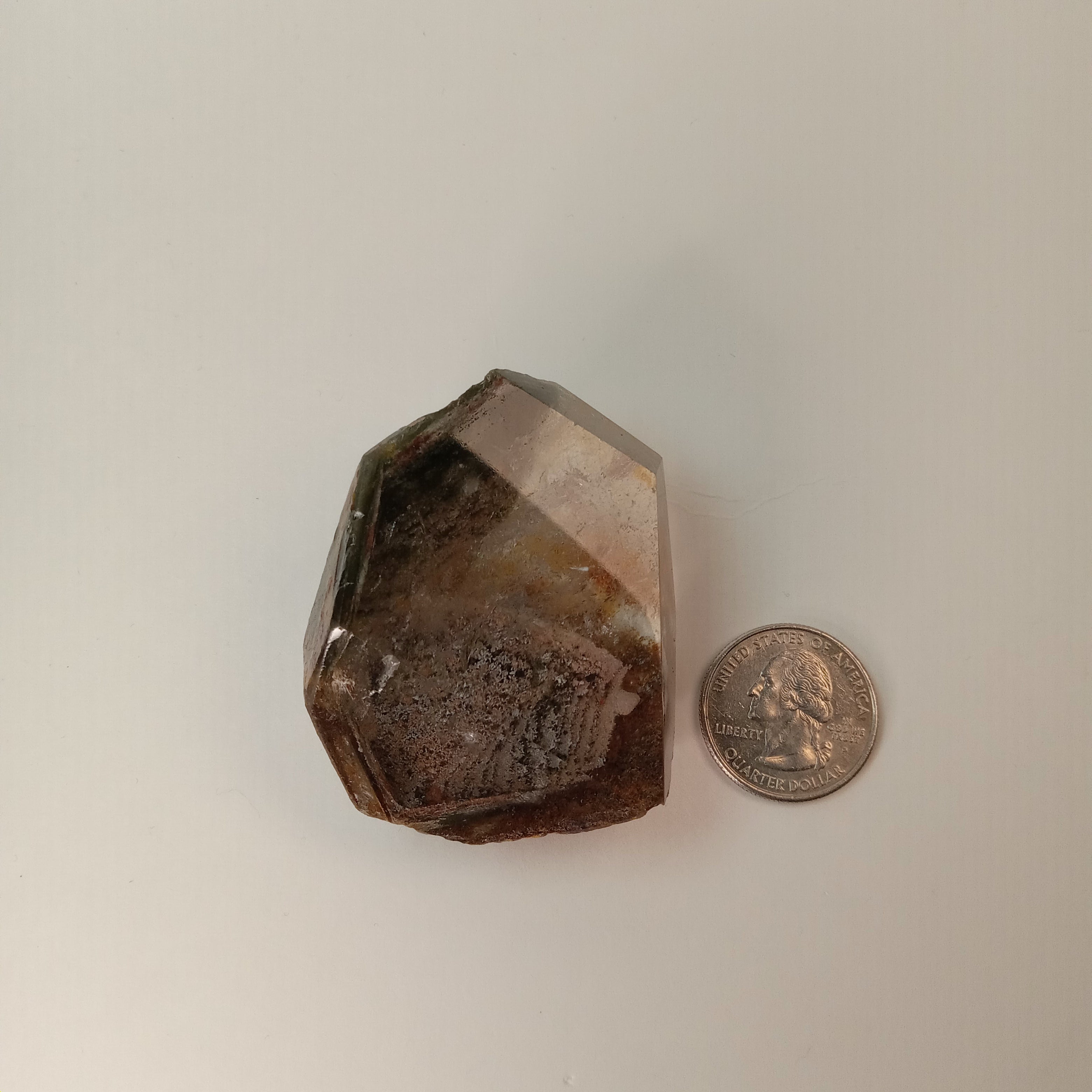 Garden Quartz Free Form with Phantom Terrace Formations | GQF-016