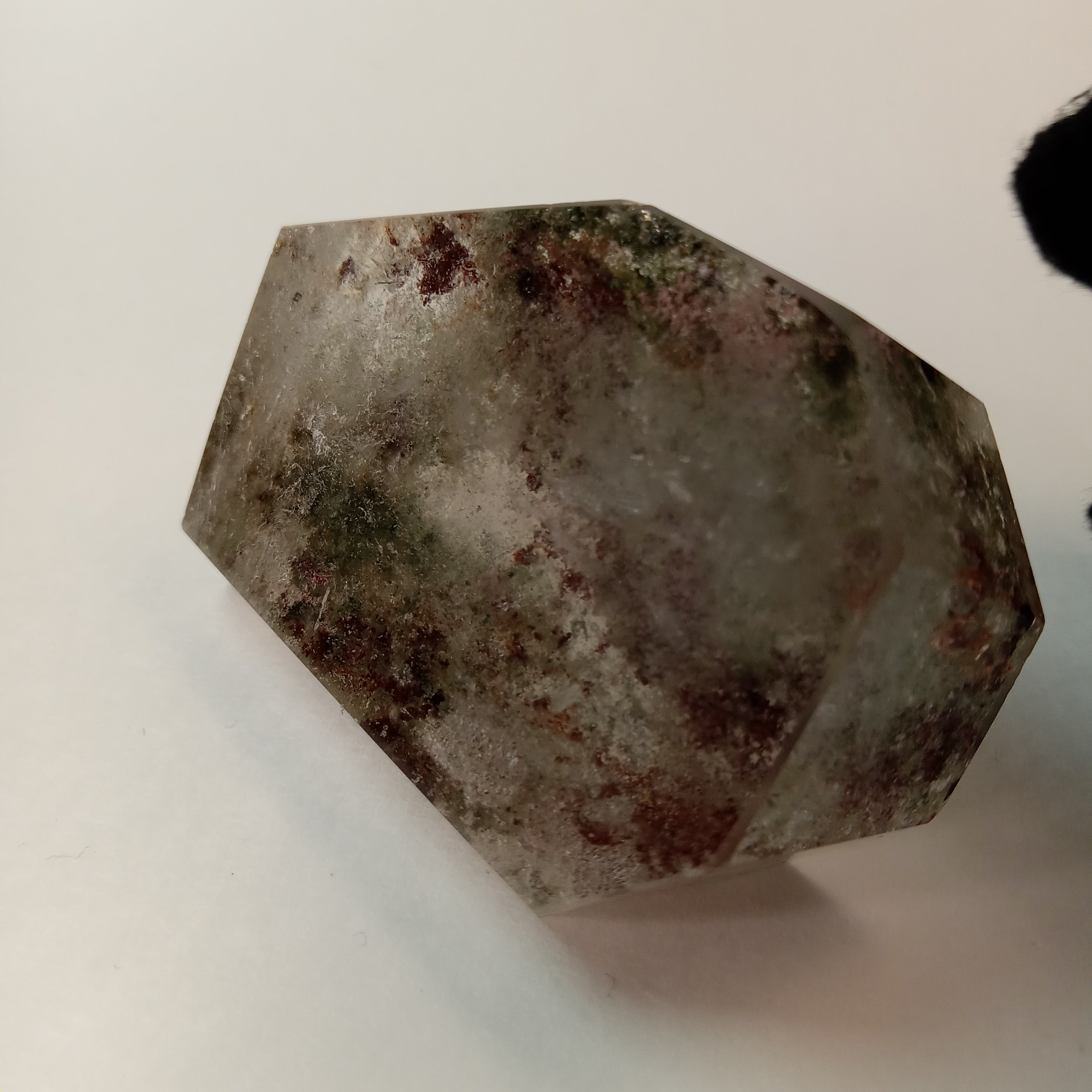 Garden Quartz Free Form with Misty Botanical Inclusions | GQF-018