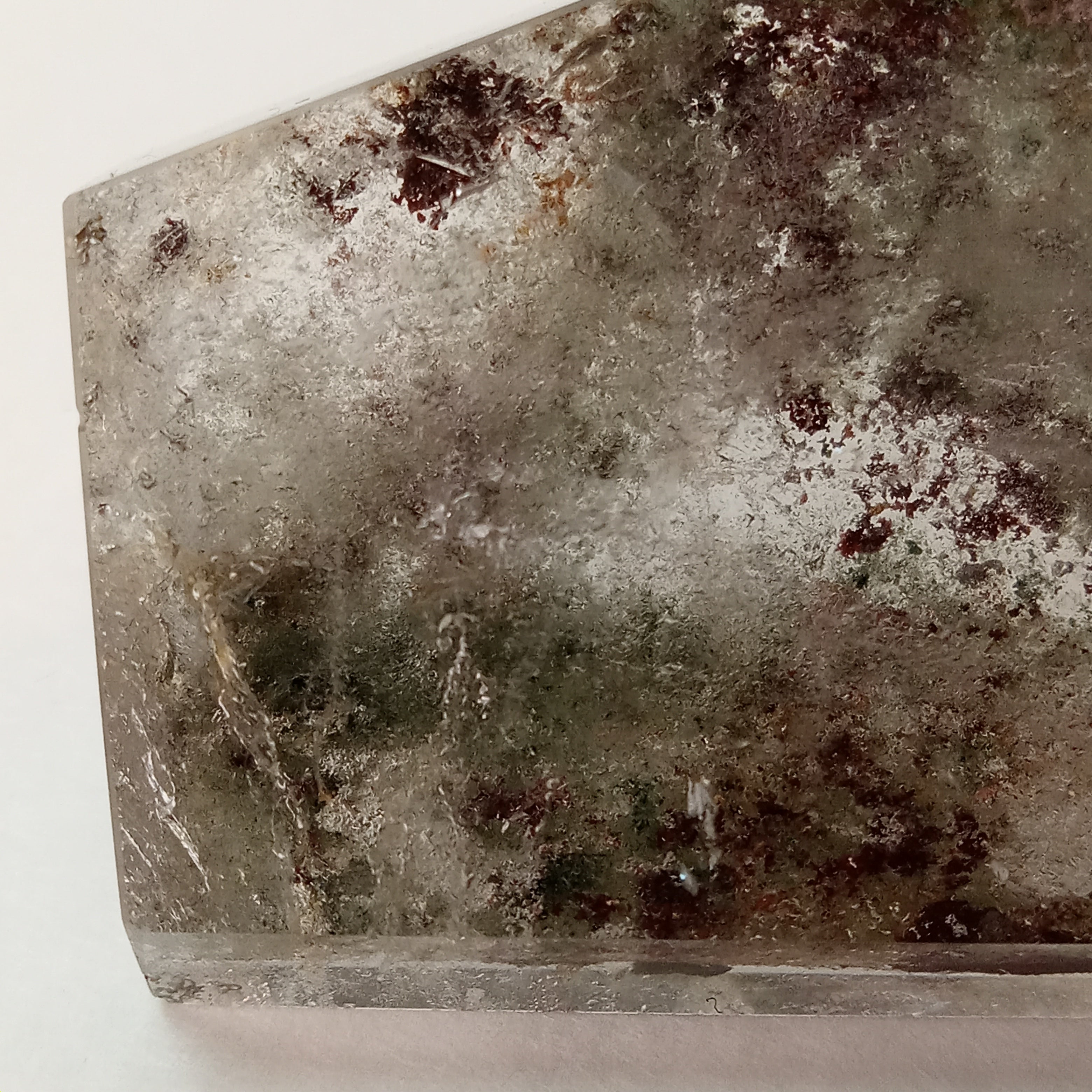 Garden Quartz Free Form with Misty Botanical Inclusions | GQF-018