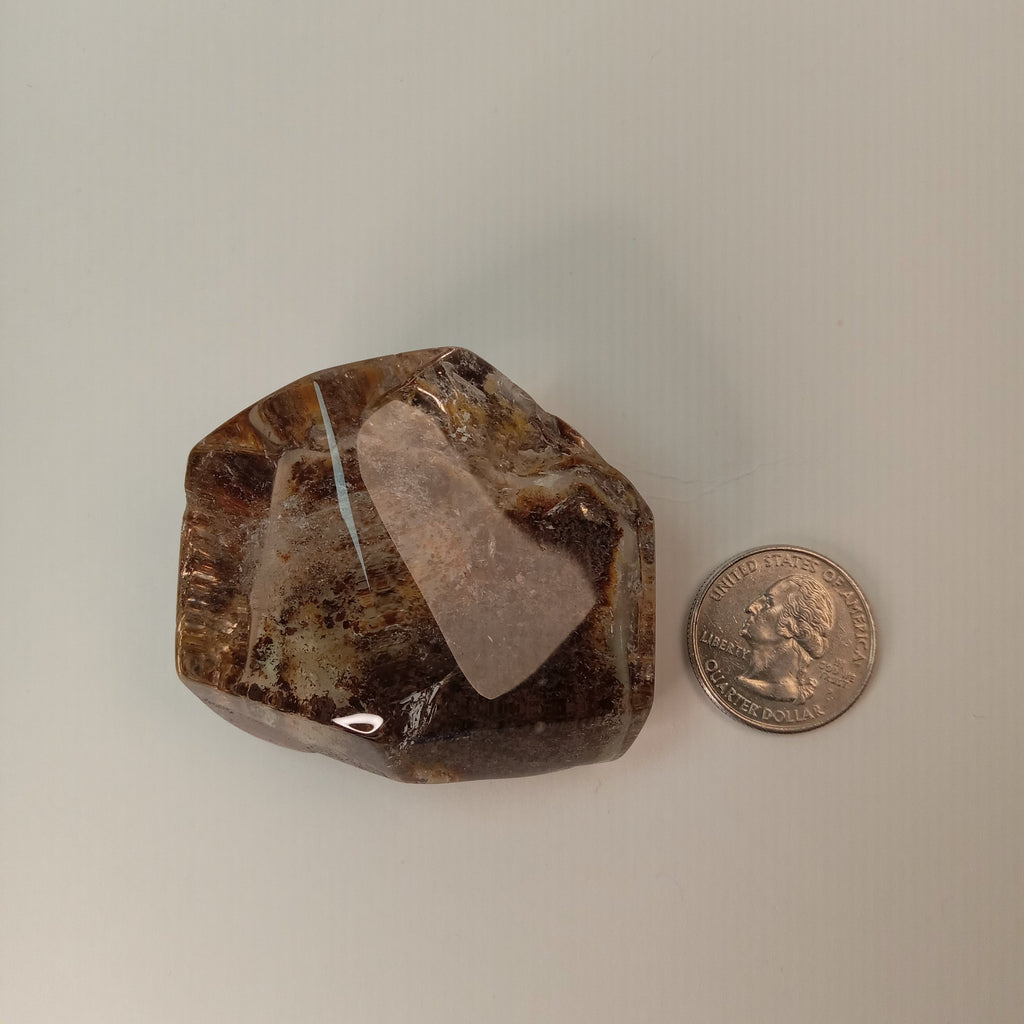 Garden Quartz Free Form with Earthbound Mineral Landscape | GQF-019